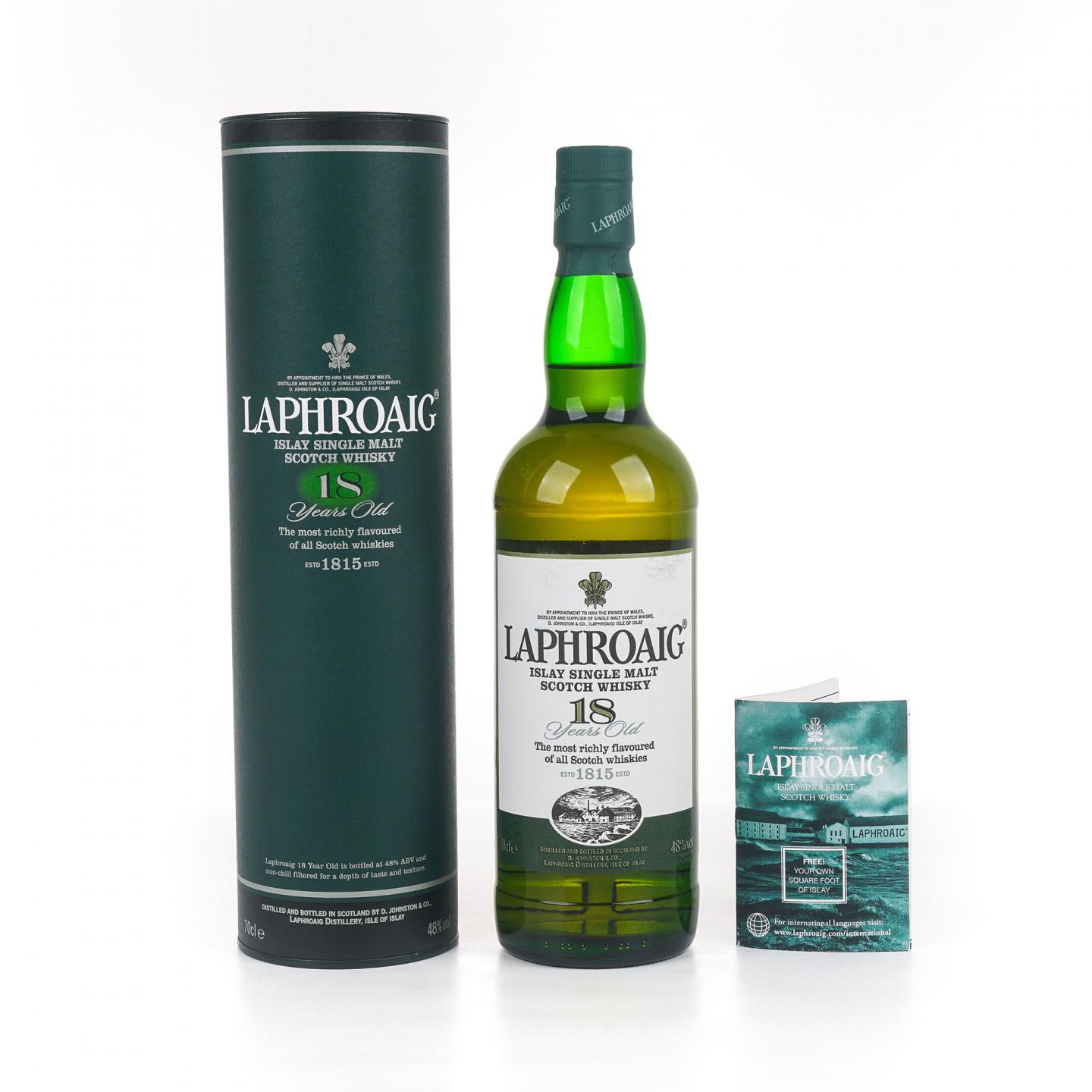 Laphroaig 拉弗格 18年 绿筒系列 礼盒 700ml