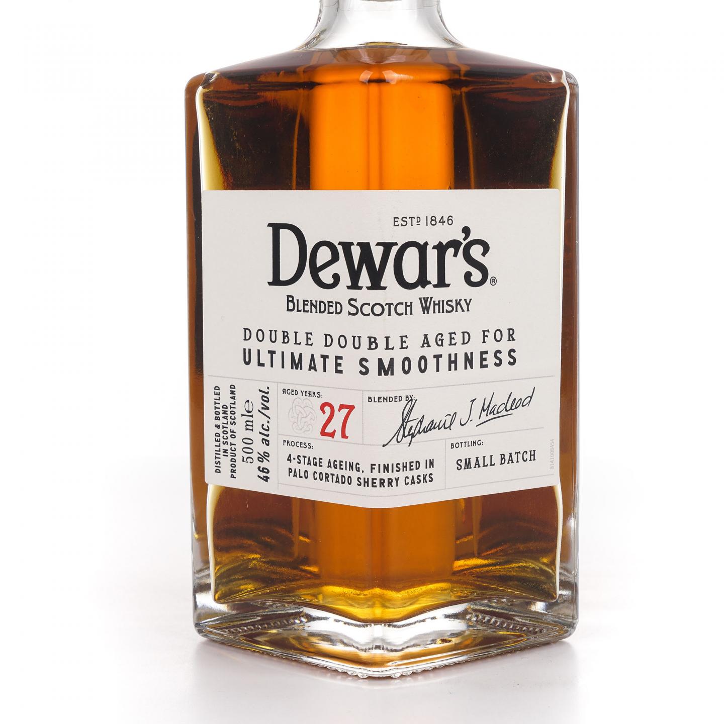 Dewar’s 帝王 27年 Double Double 调和 500ml