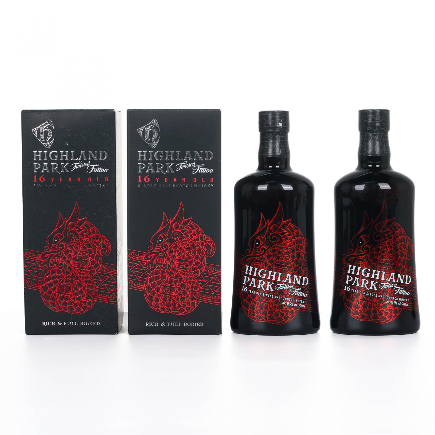 Highland Park 高原骑士 16年 Twisted Tattoo 2瓶组