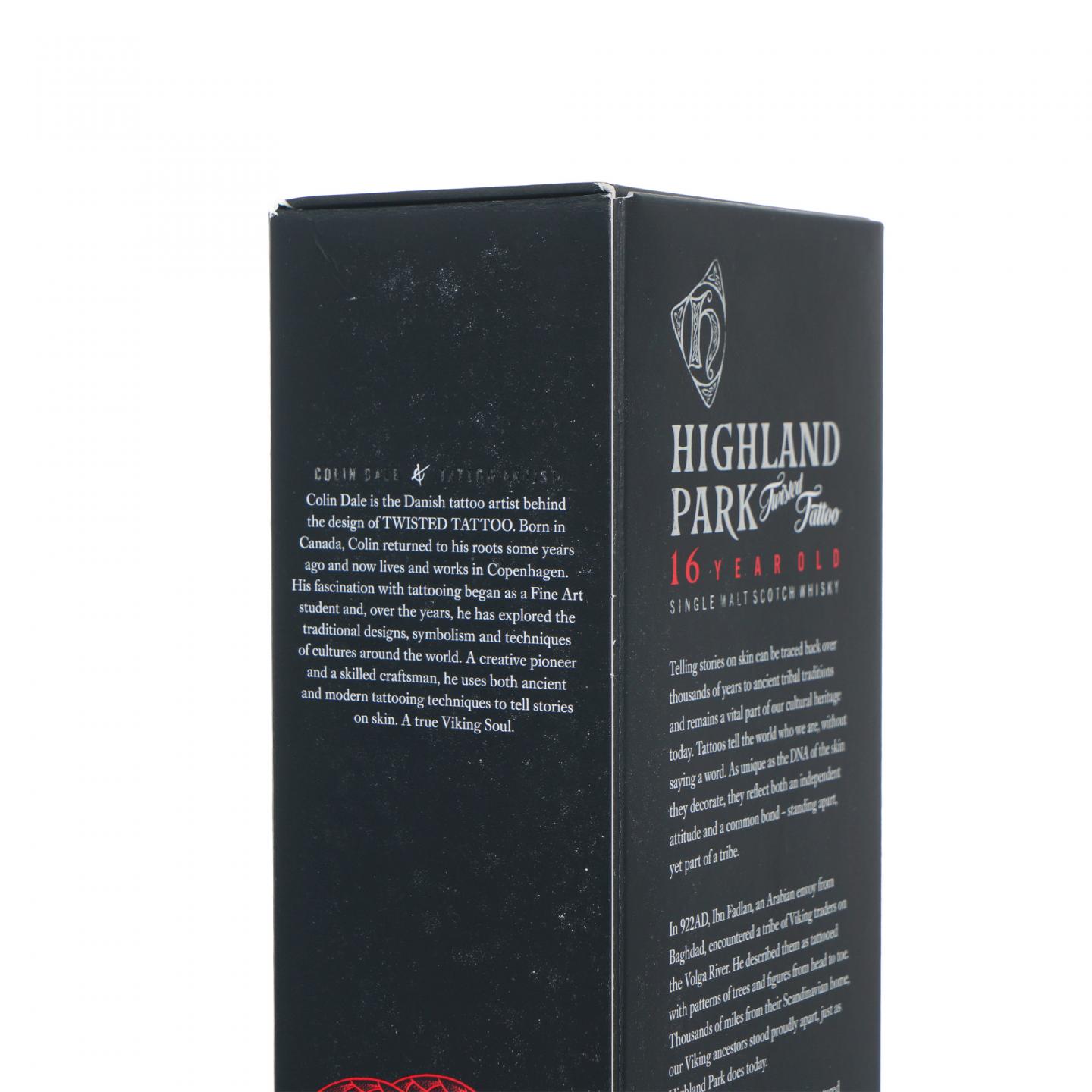 Highland Park 高原骑士 16年 Twisted Tattoo 2瓶组