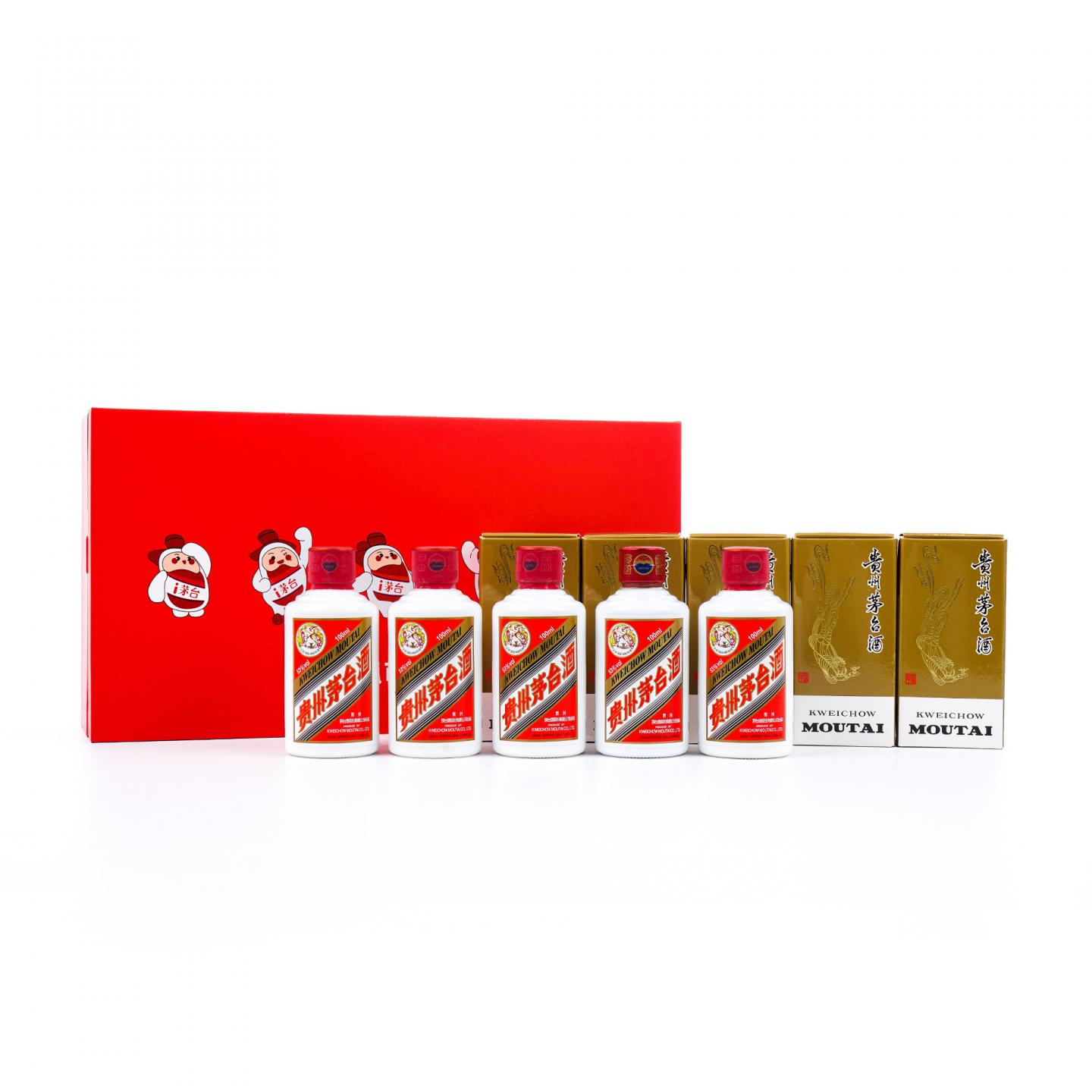 贵州茅台·2024年 飞天 100ml*5支组 小可爱礼盒装