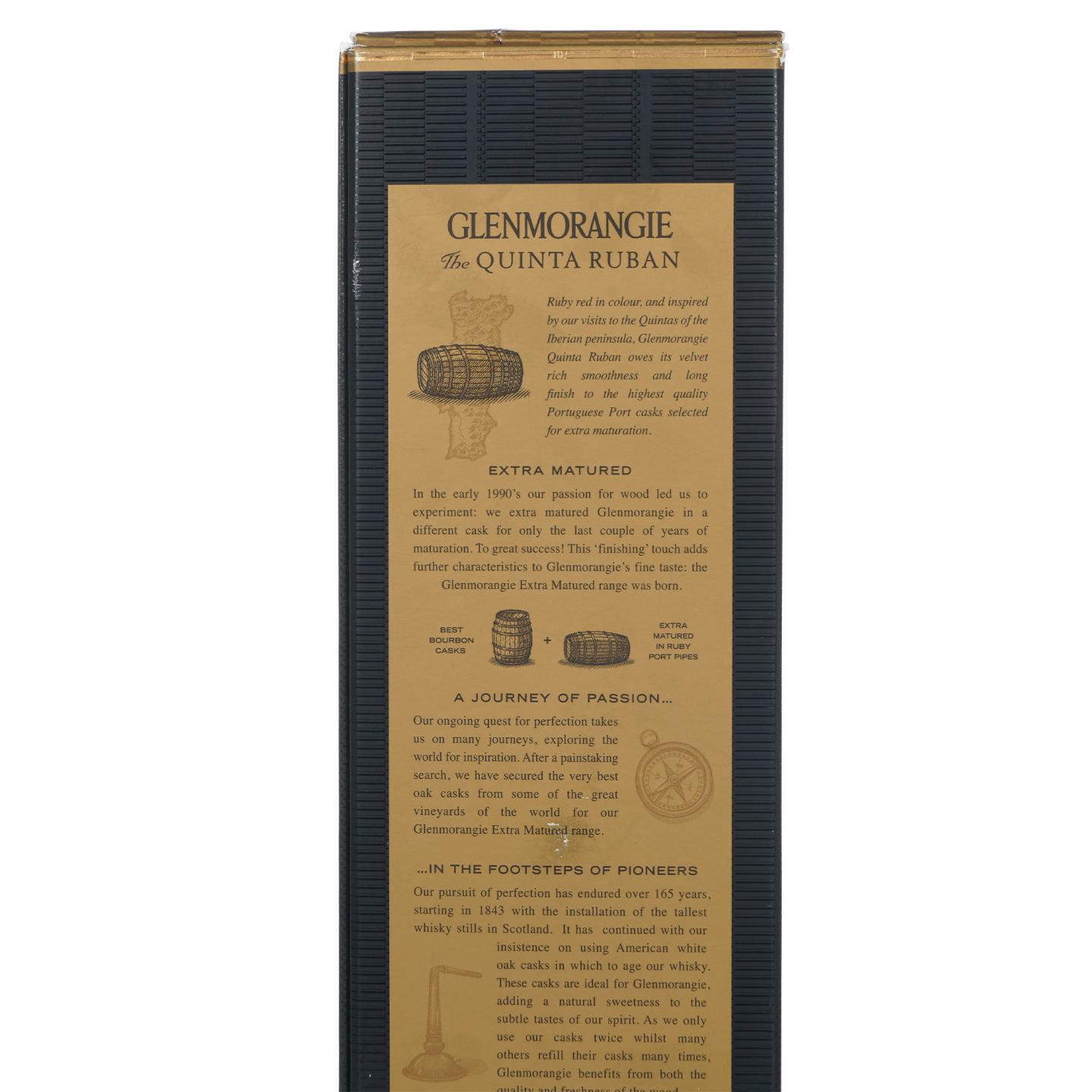 Glenmorangie 格兰杰 12年 Quinta Ruban 波特桶 1L 2009获奖版