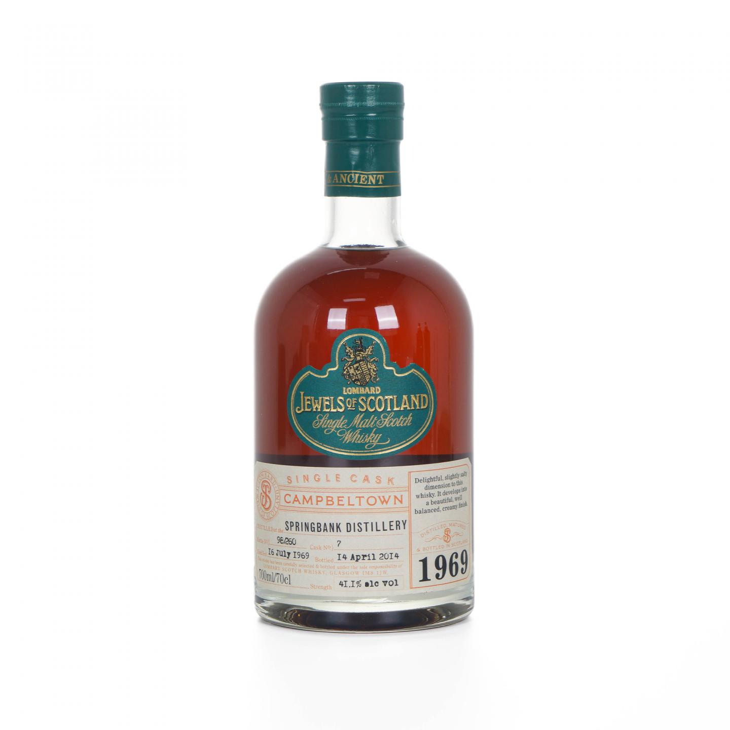 Springbank 云顶 1969-2014 Lb 单桶#7