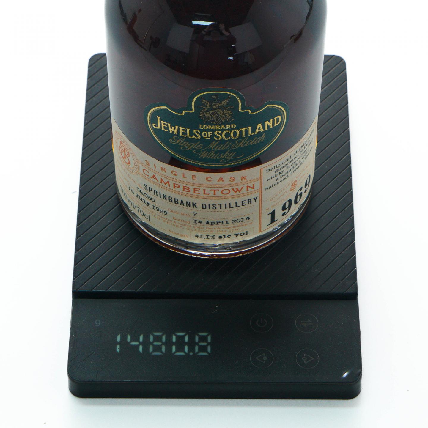 Springbank 云顶 1969-2014 Lb 单桶#7