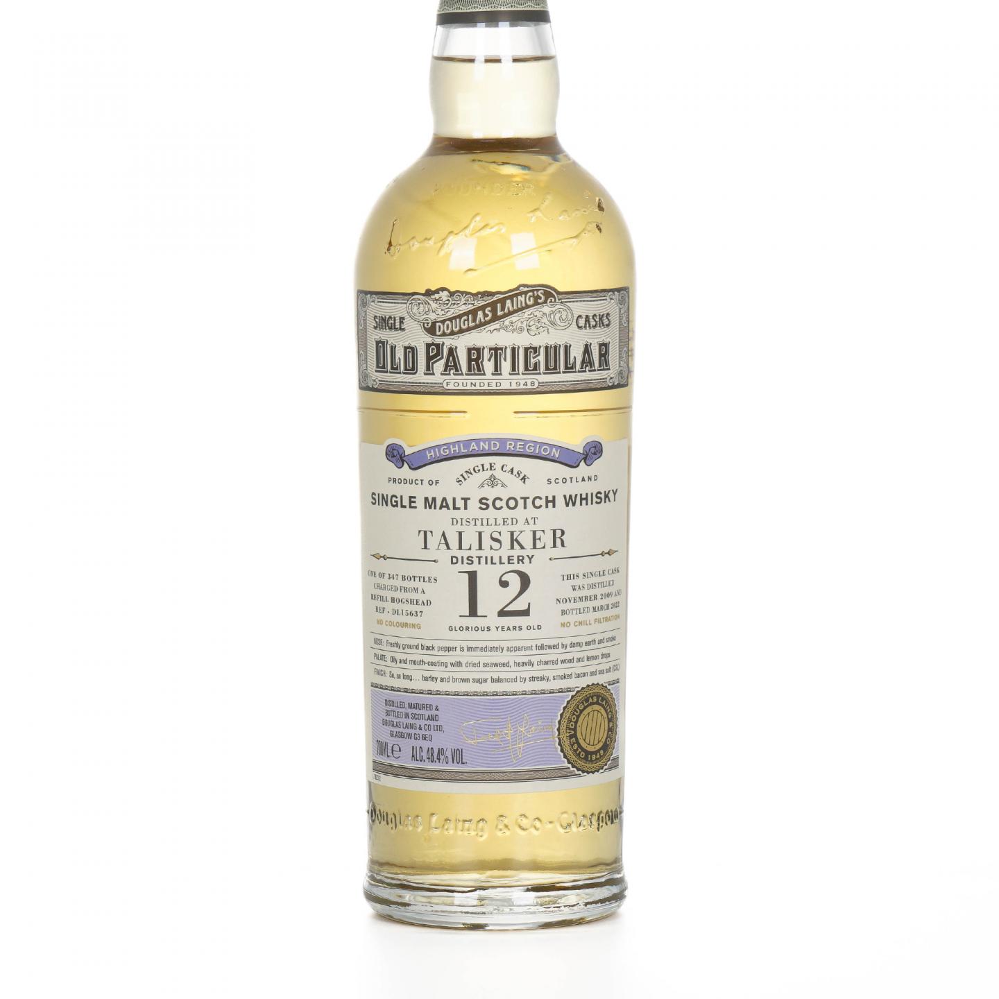 Talisker 泰斯卡 12年 2009-2022 DL Old Particular