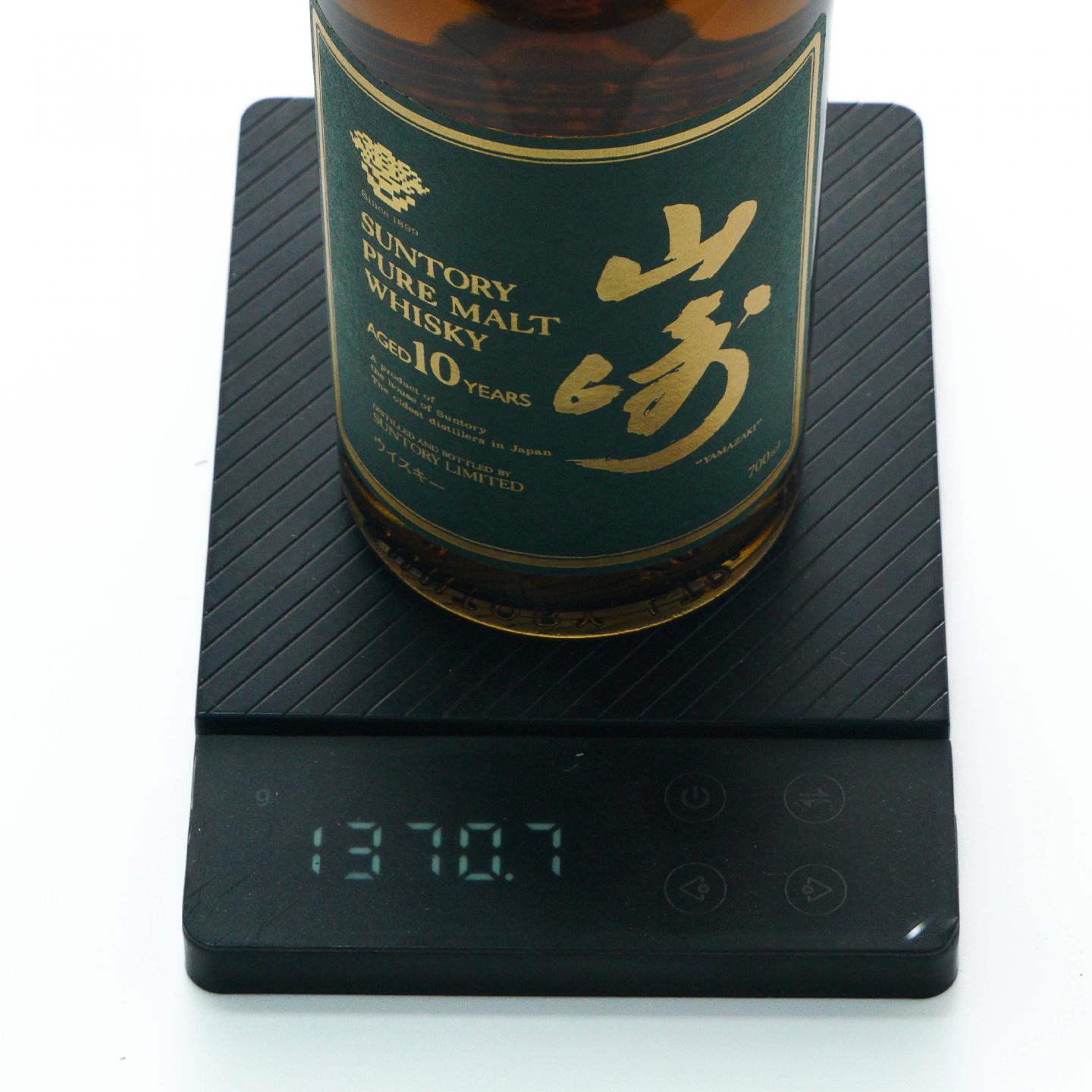 山崎 10年 金花标 绿标 Pure Malt