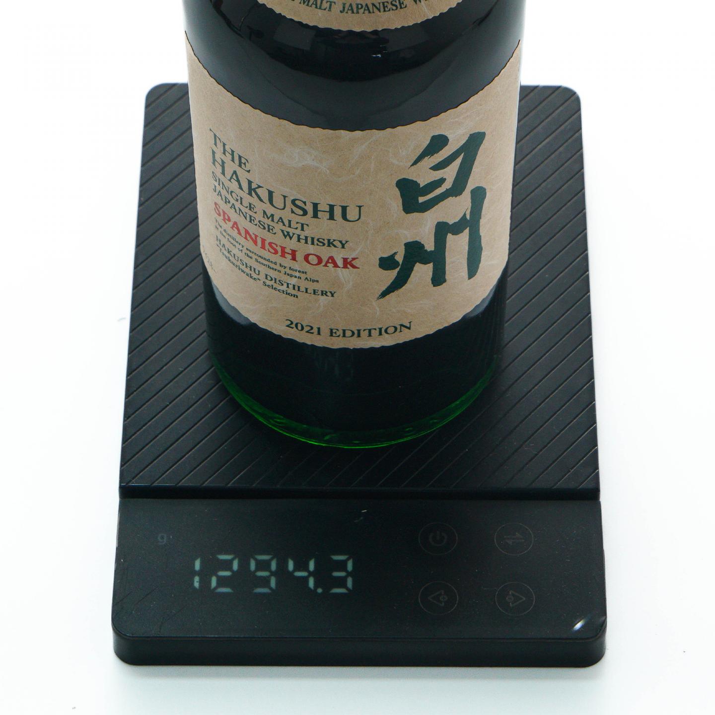 白州 2021 Edition 西班牙橡木桶