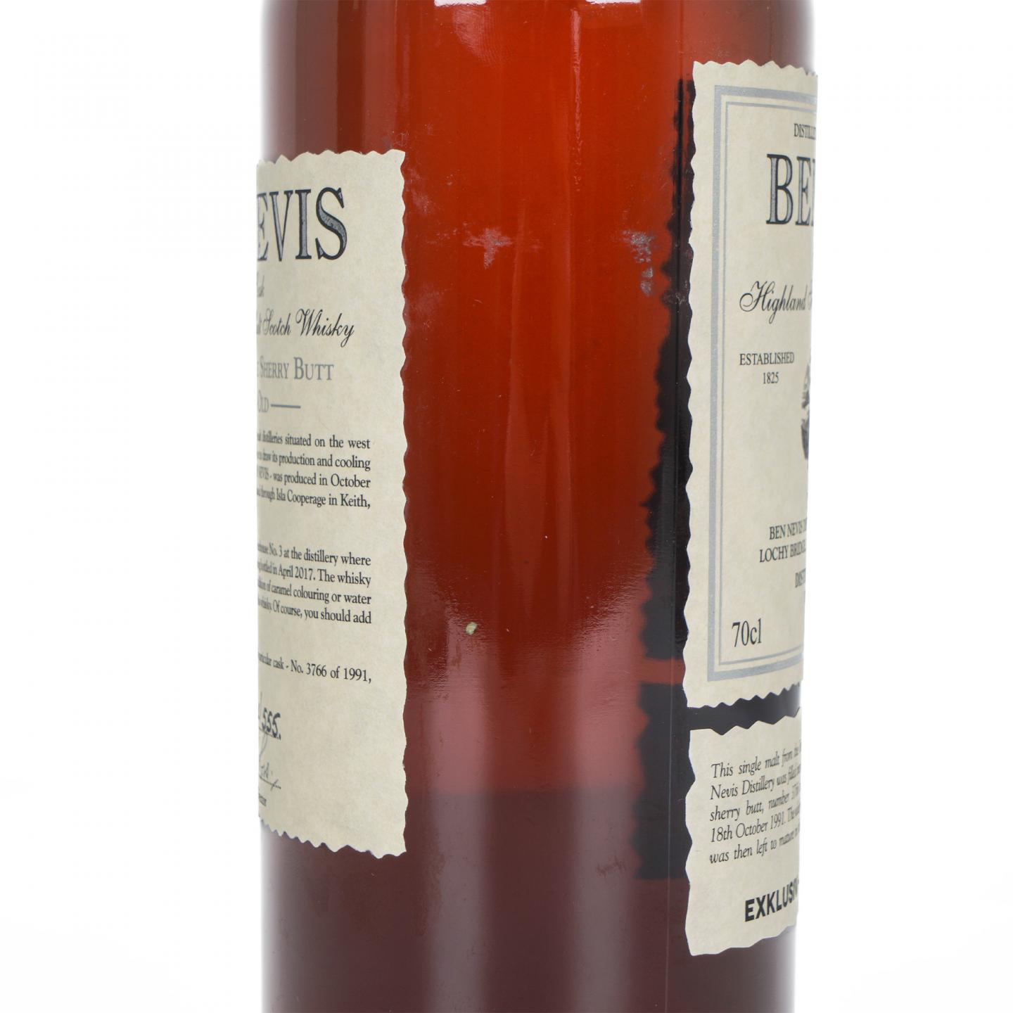 Ben Nevis 本尼维斯 25年 1991-2017 雪莉单桶#3766