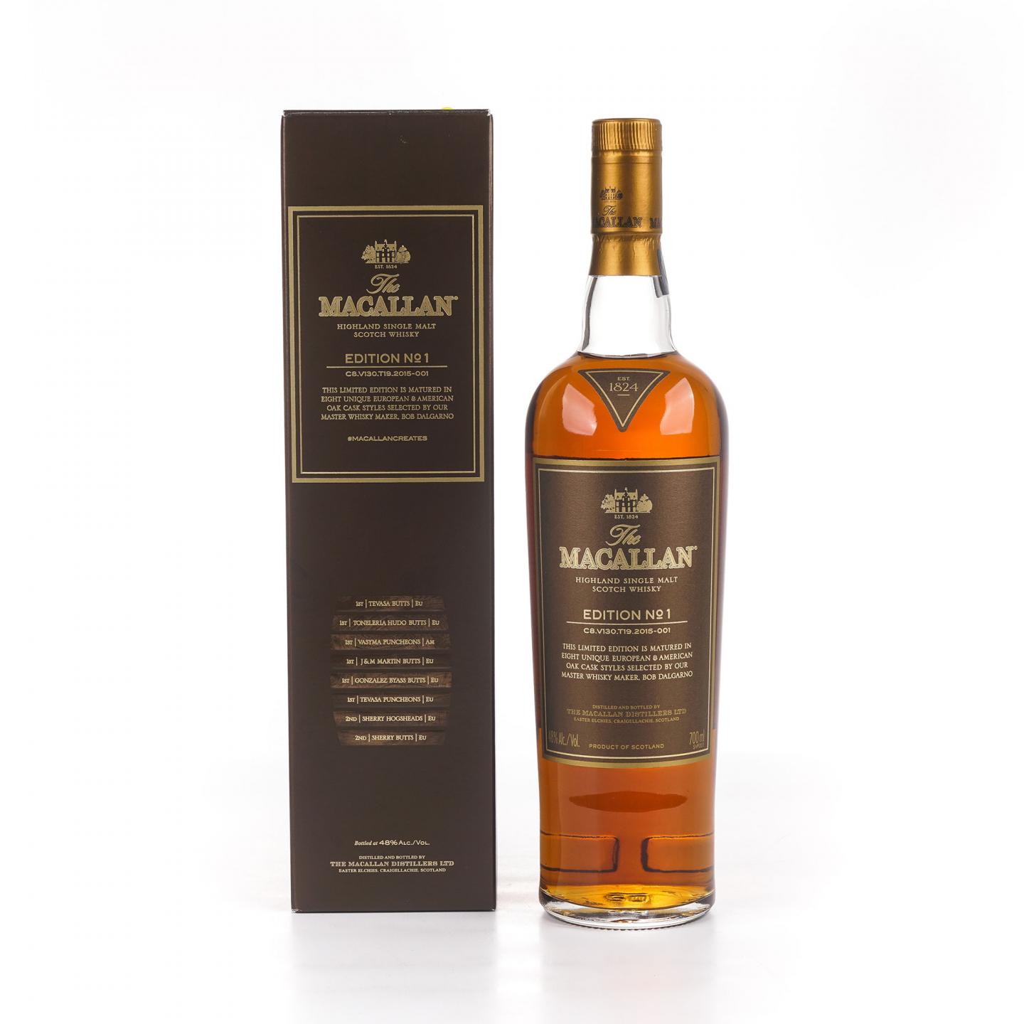 Macallan 麦卡伦 2015 Edition No.1