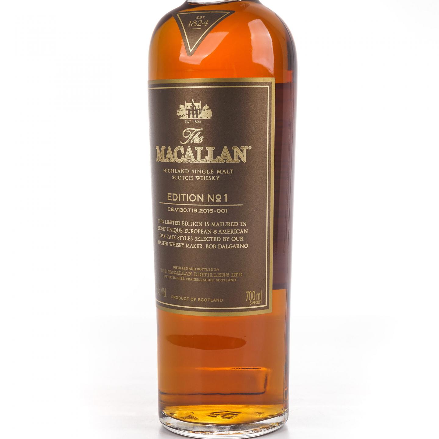 Macallan 麦卡伦 2015 Edition No.1