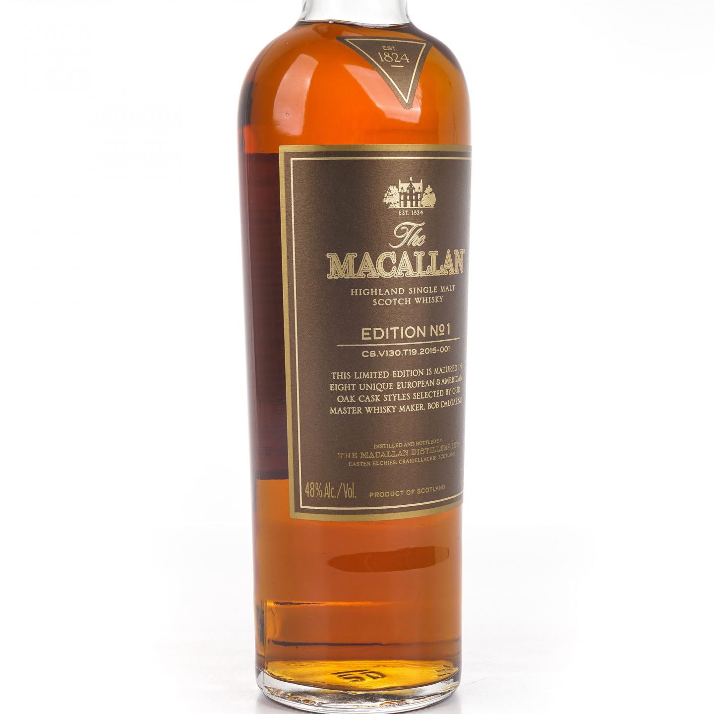 Macallan 麦卡伦 2015 Edition No.1