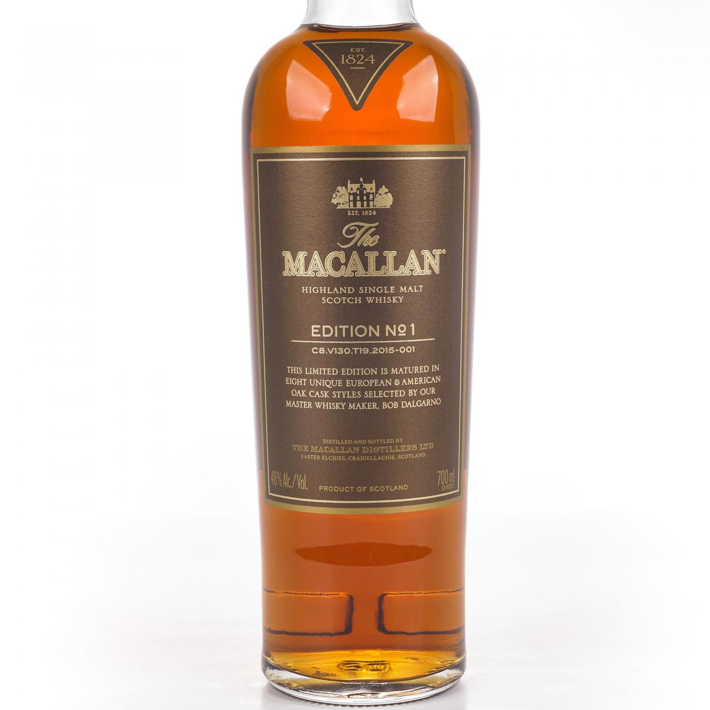 Macallan 麦卡伦 2015 Edition No.1