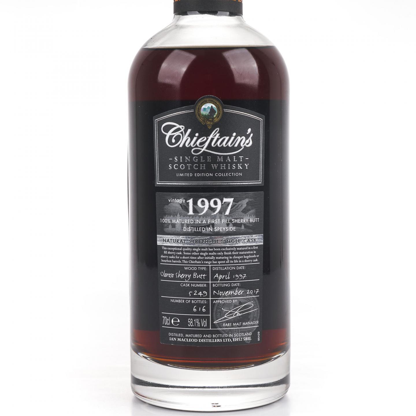 Mortlach 慕赫 1997-2017 20年初次雪莉桶 川中島之戰「鬼小島弥太郎 」 58.1%