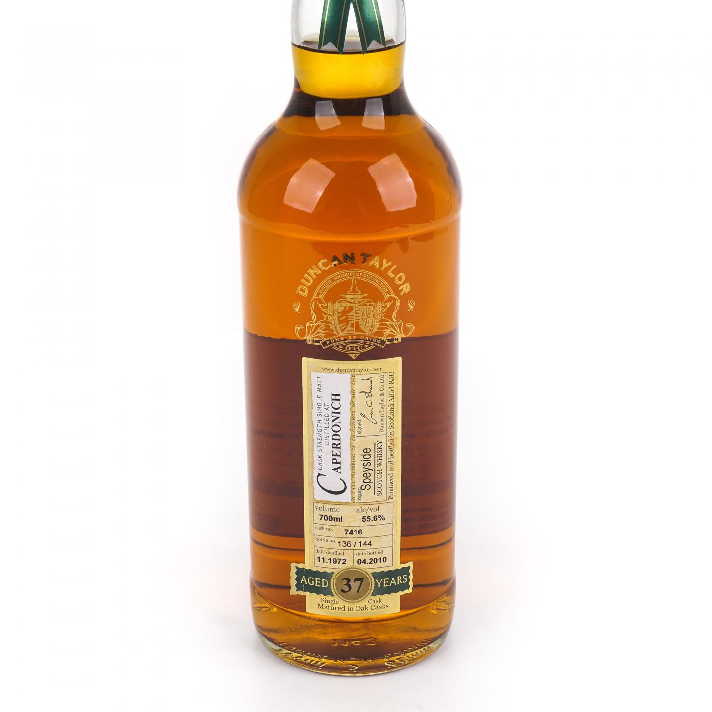 Caperdonich 凯普多尼克 37年 1972-2010 桶强 DT #7416