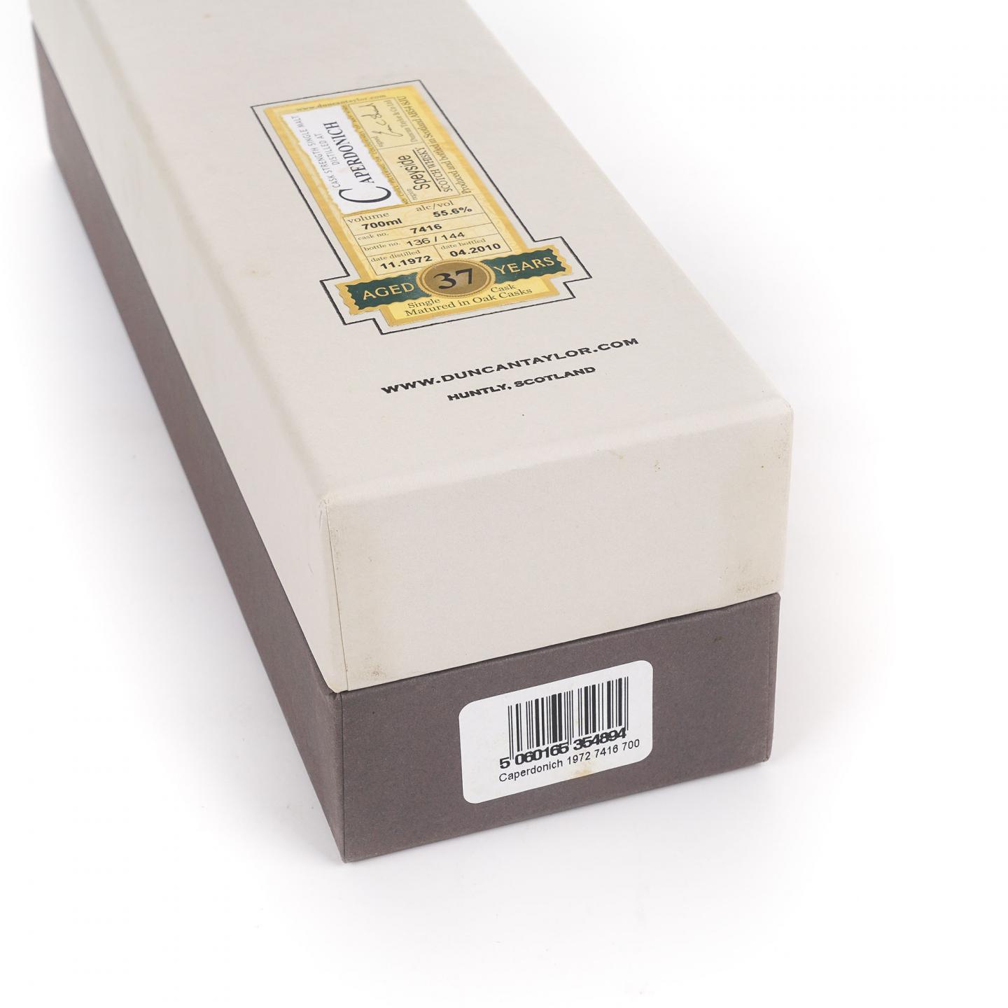 Caperdonich 凯普多尼克 37年 1972-2010 桶强 DT #7416