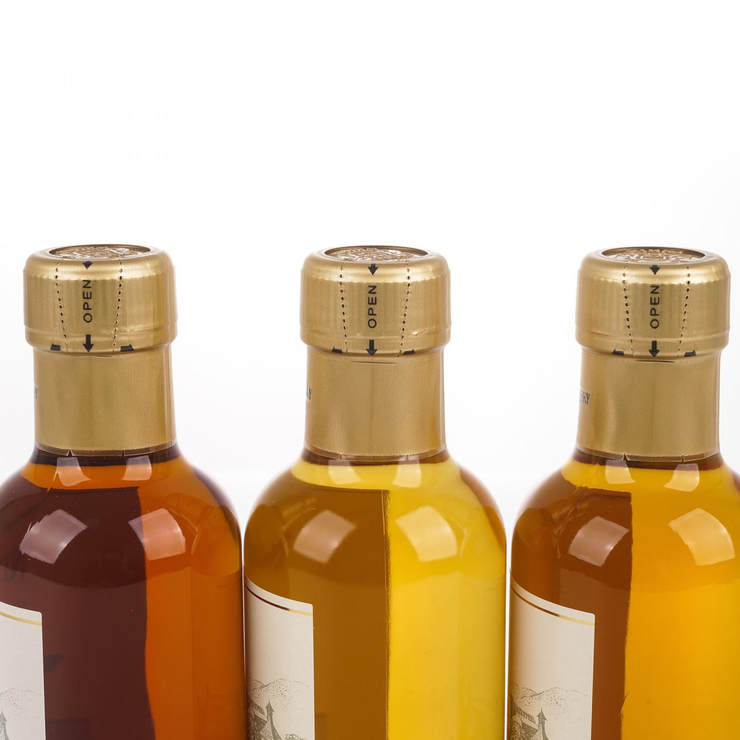 【中样】宫城峡 风味桶 Distillery Limited 180ml*3支组