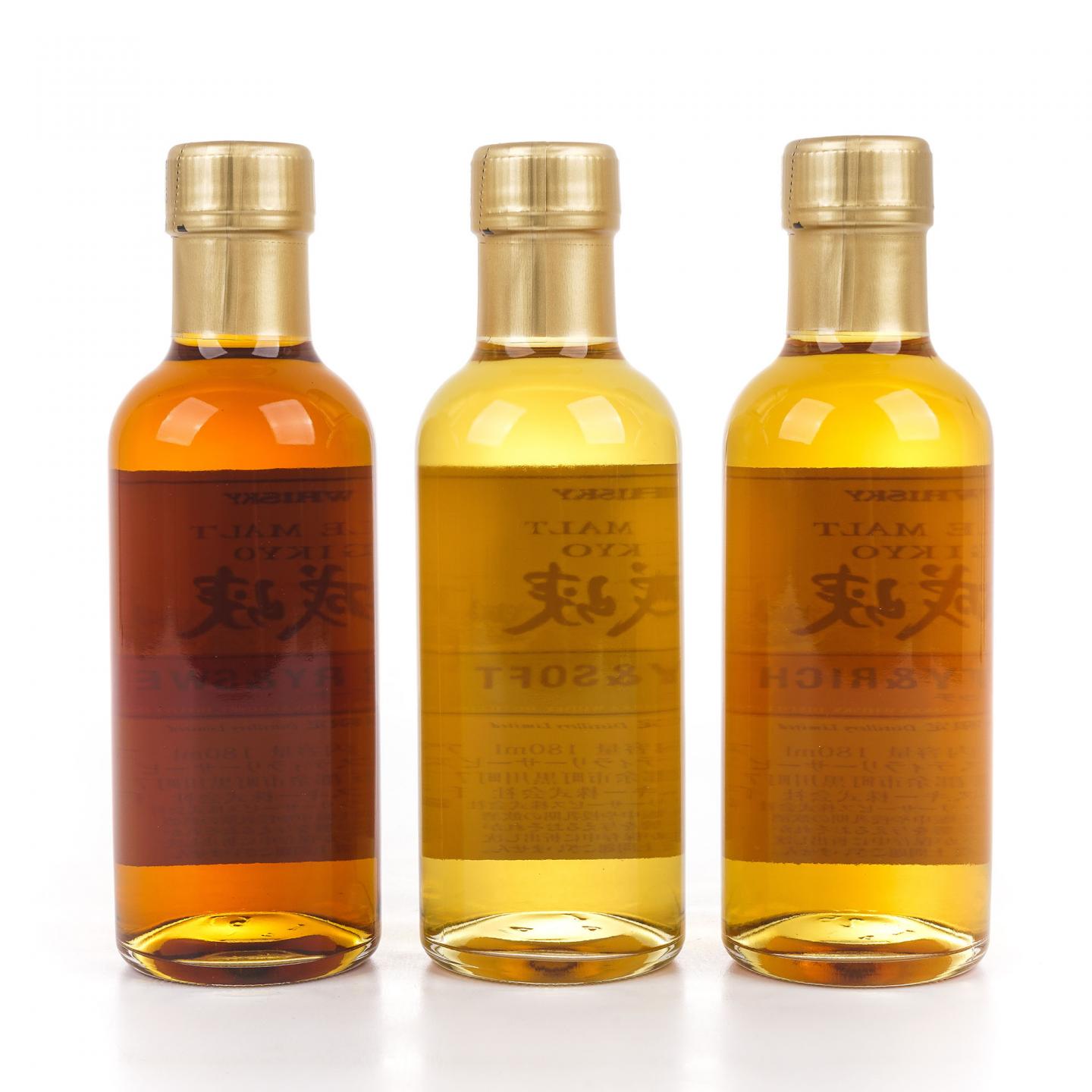 【中样】宫城峡 风味桶 Distillery Limited 180ml*3支组