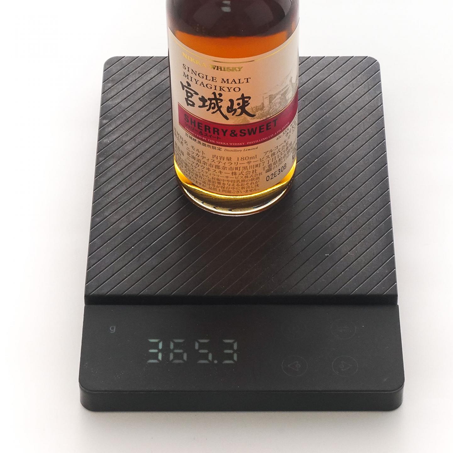【中样】宫城峡 风味桶 Distillery Limited 180ml*3支组