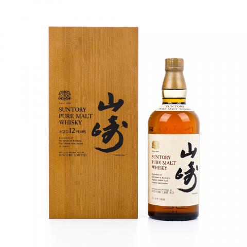 山崎 金狮标 Pure Malt 特级 木盒 760ML 非原盒
