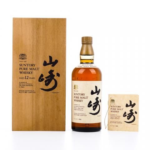 山崎 金狮标 Pure Malt 特级 木盒 760ml 非原盒