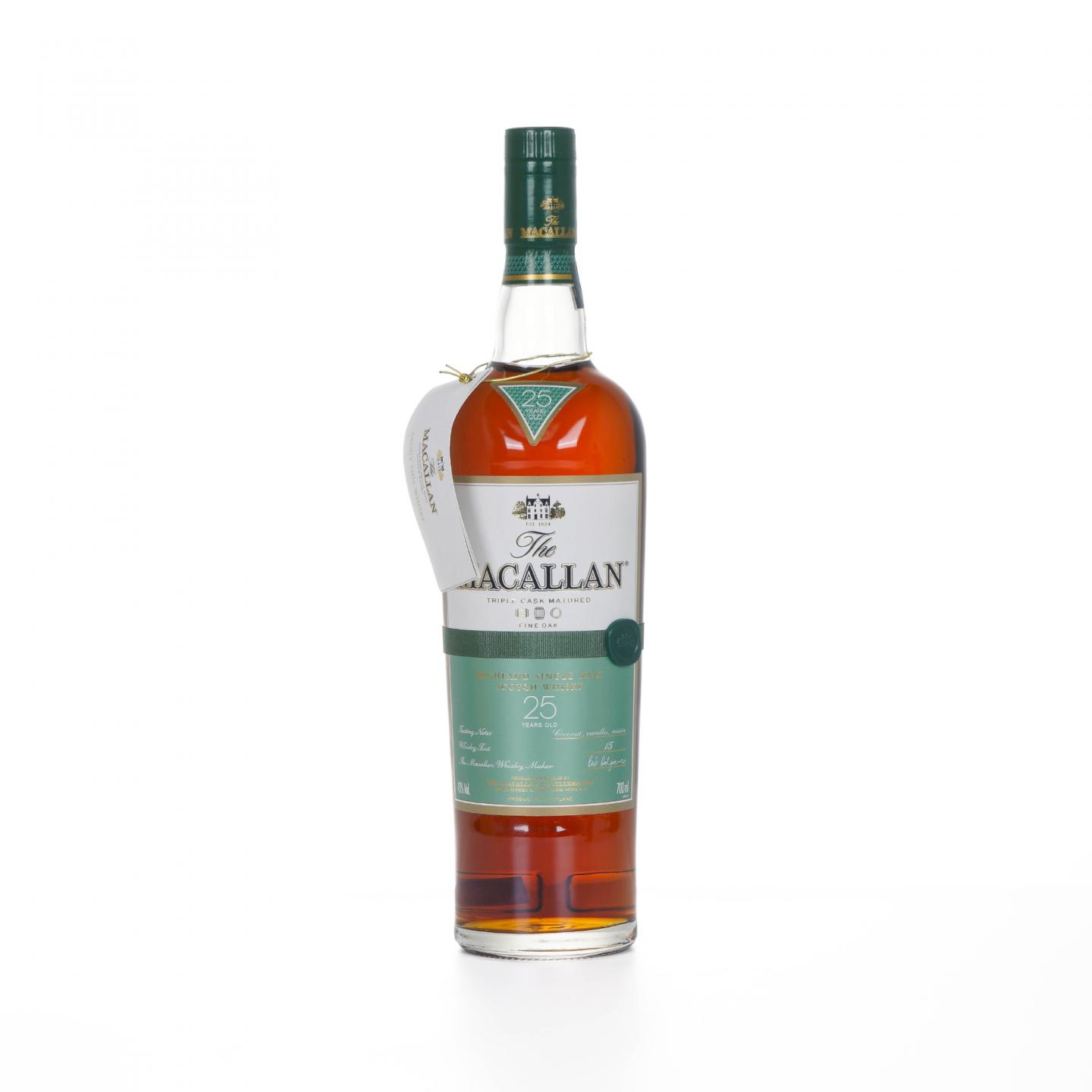 Macallan 麦卡伦 25年 Fine oak