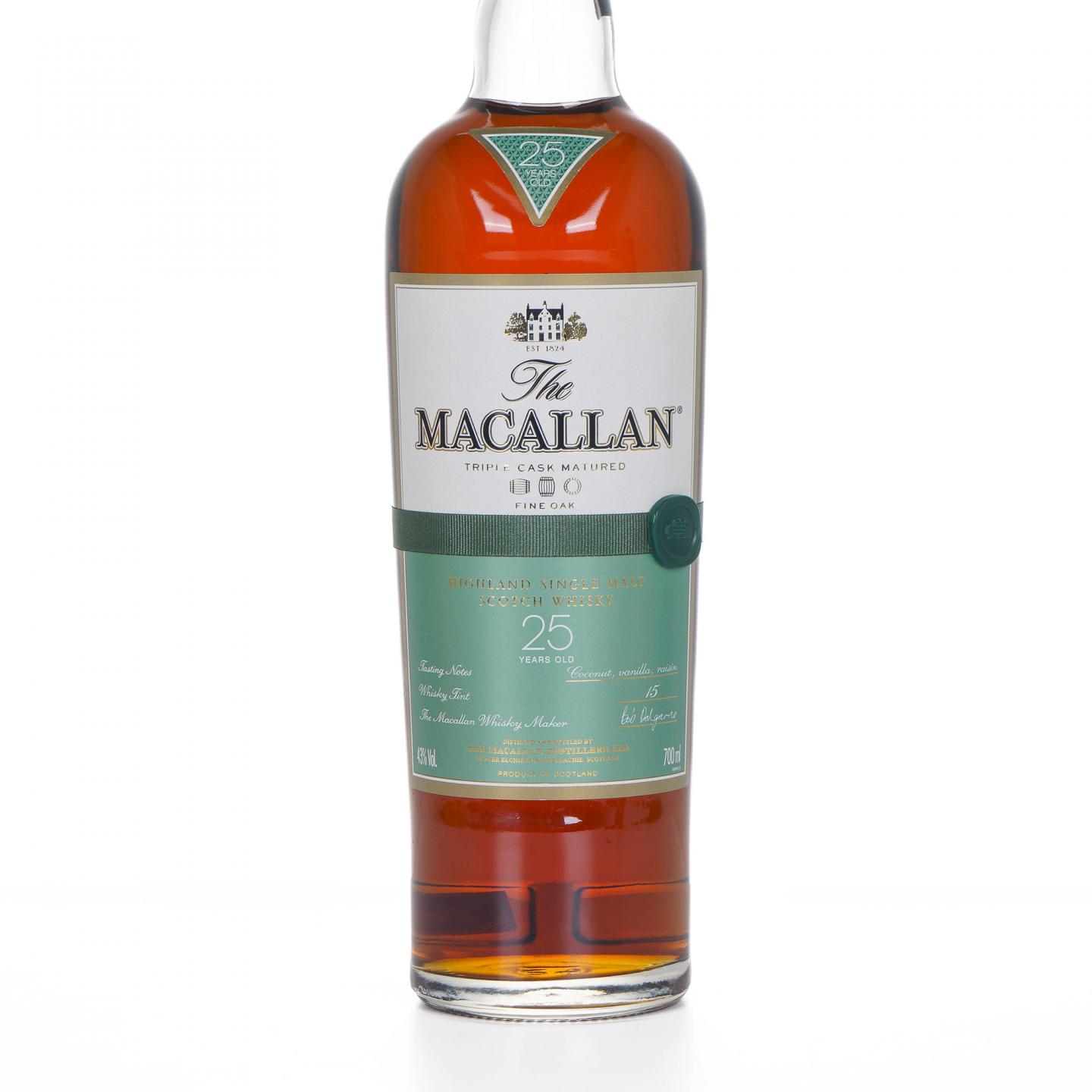 Macallan 麦卡伦 25年 Fine oak