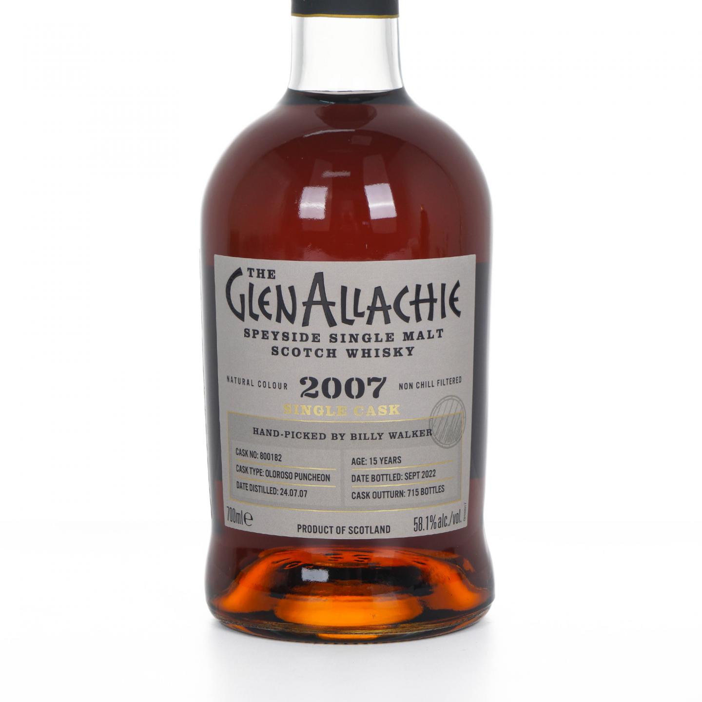 Glenallachie 格兰纳里奇 15年 2007-2022 雪莉单桶#800182