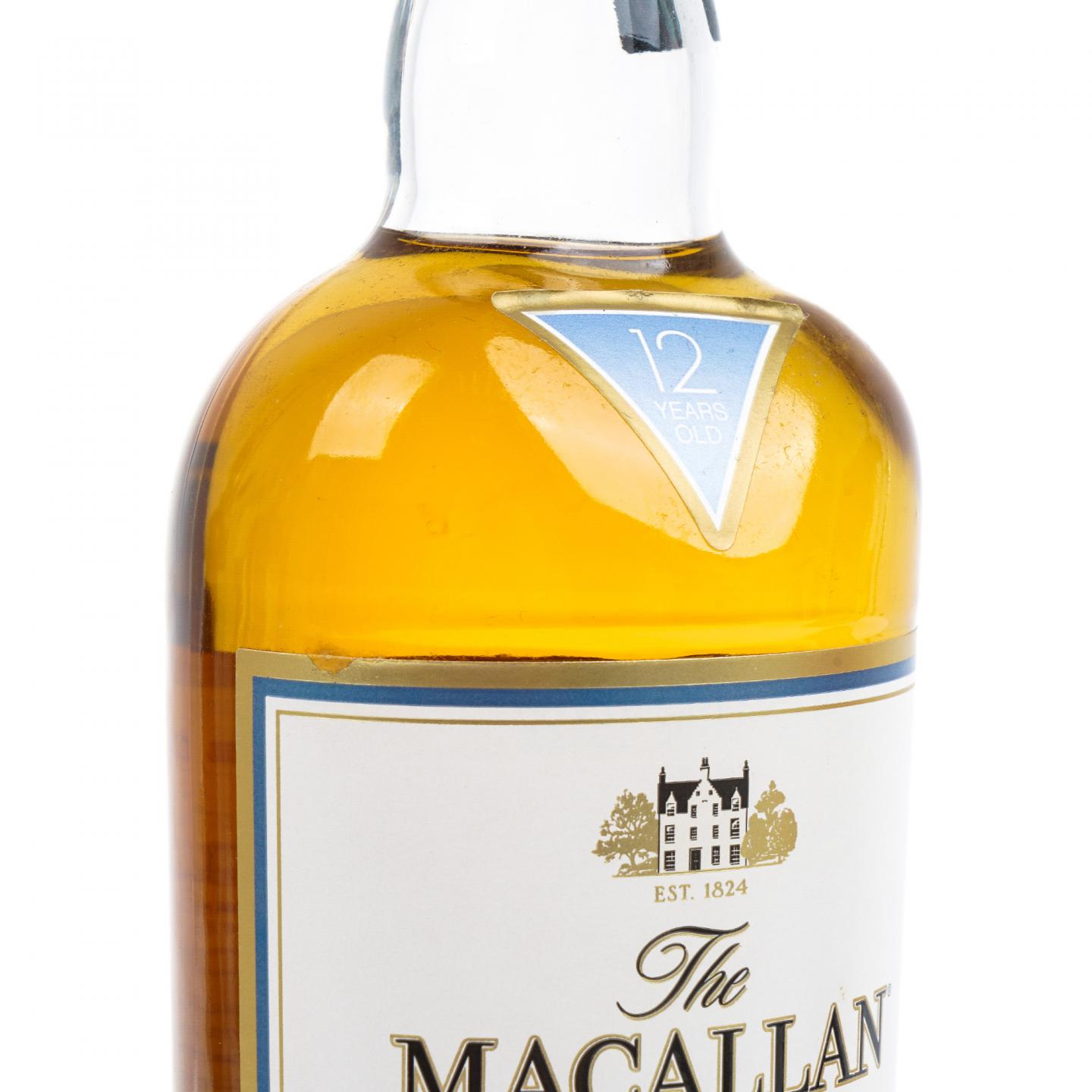 Macallan 麦卡伦 12年 经典雪莉桶/Double Cask/黄金三桶/三桶陈酿系列 4支组