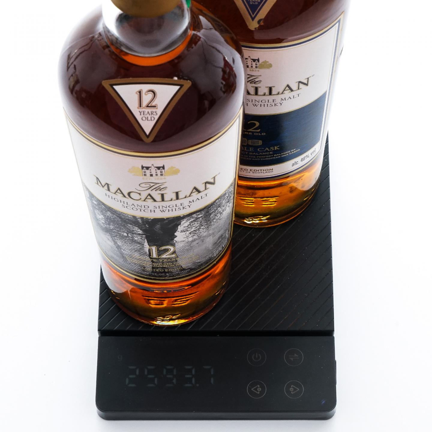 Macallan 麦卡伦 12年 经典雪莉桶/Double Cask/黄金三桶/三桶陈酿系列 4支组