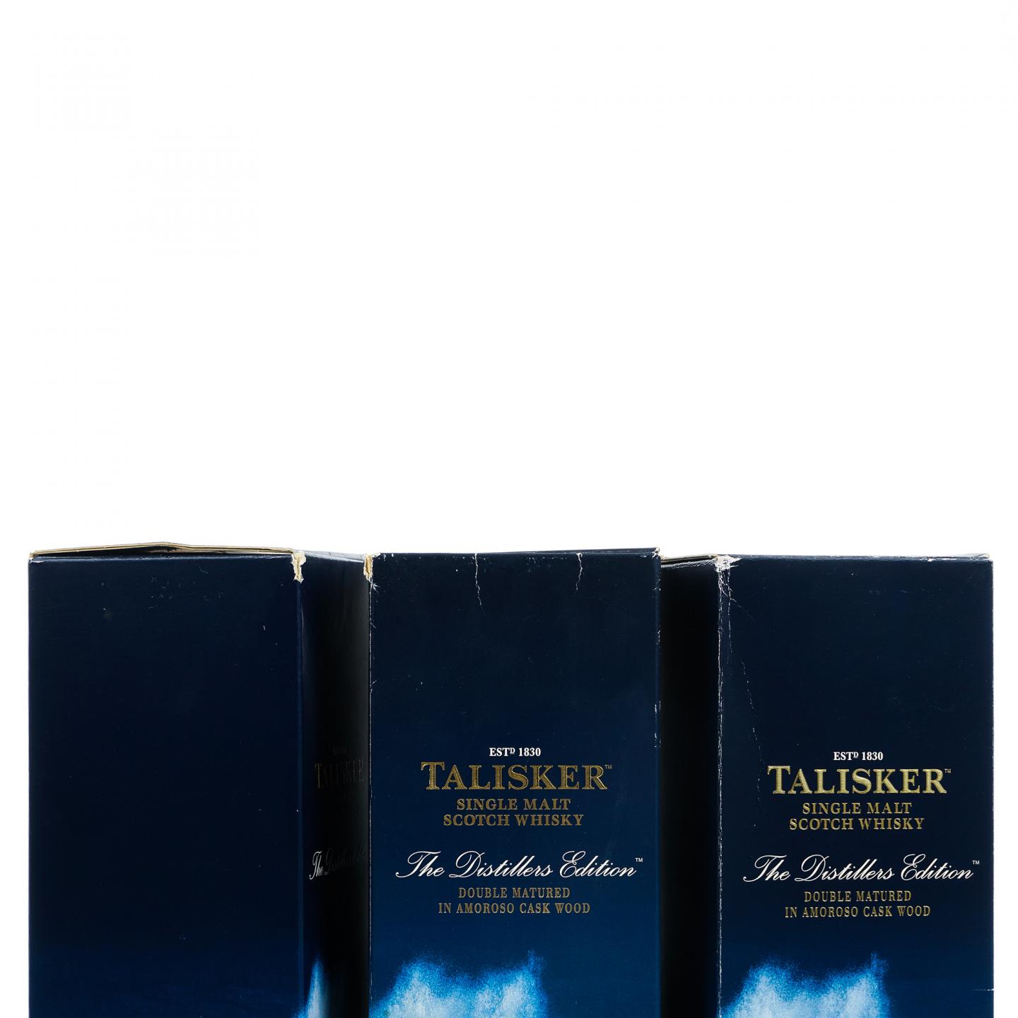 Talisker 泰斯卡 The Distillers Edition 2001~2011垂直年份 10瓶组