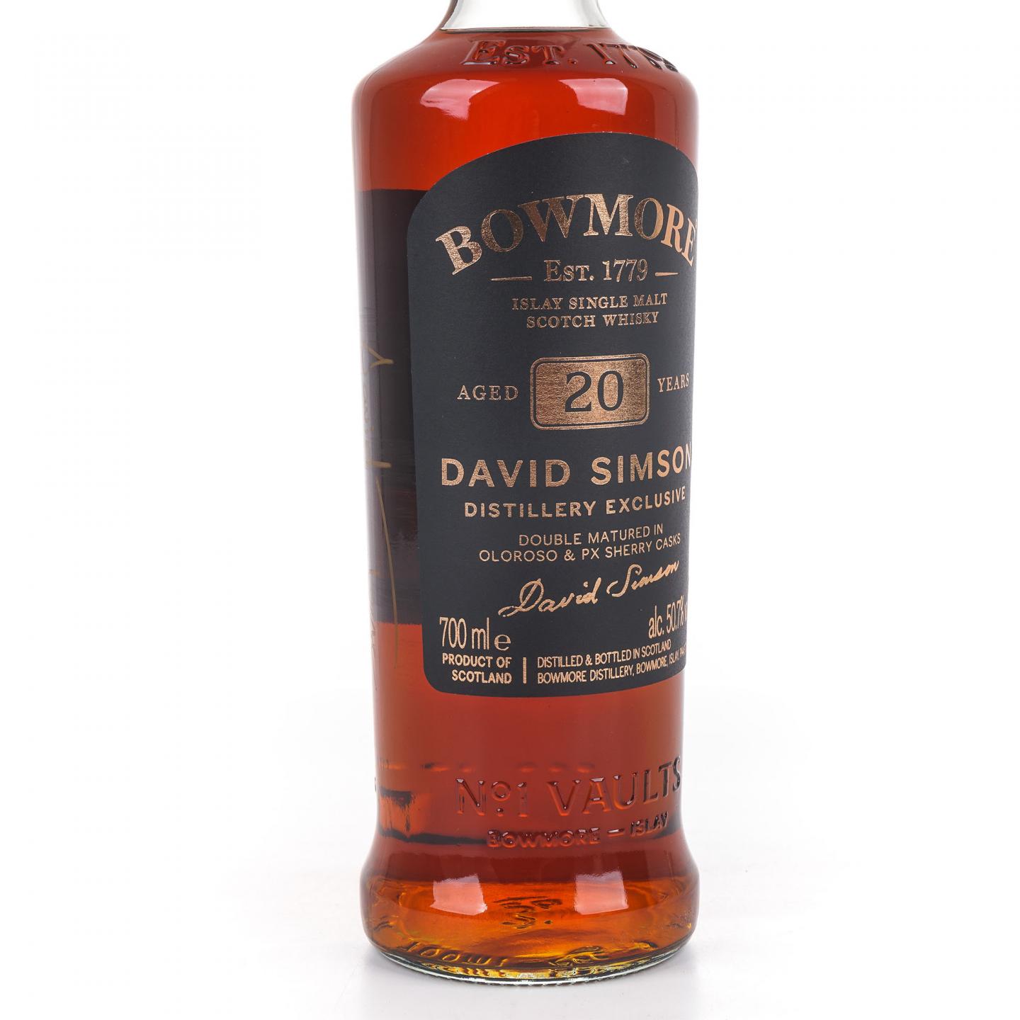 Bowmore 波摩 20年 David Simson 创始人纪念版
