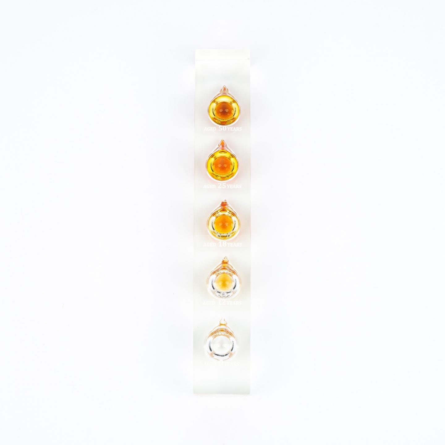 山崎 含50 25 18 12 0年酒液 威士忌摆件