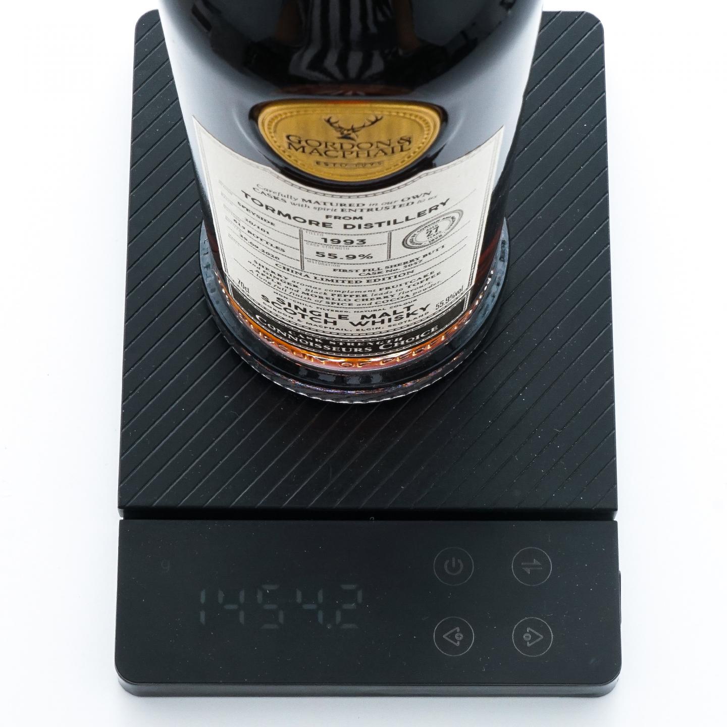 Tormore 桐摩 27年 1993-2020 初填雪莉桶 桶强 GM