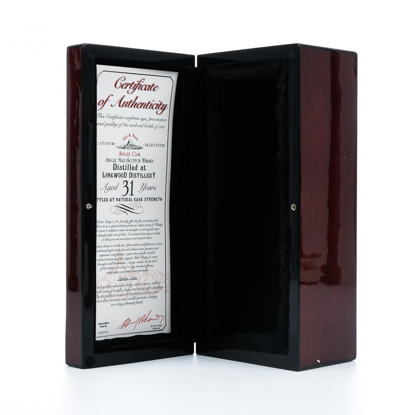 Linkwood 林可伍德 31年 1989-2021 单桶 HL Old & Rare