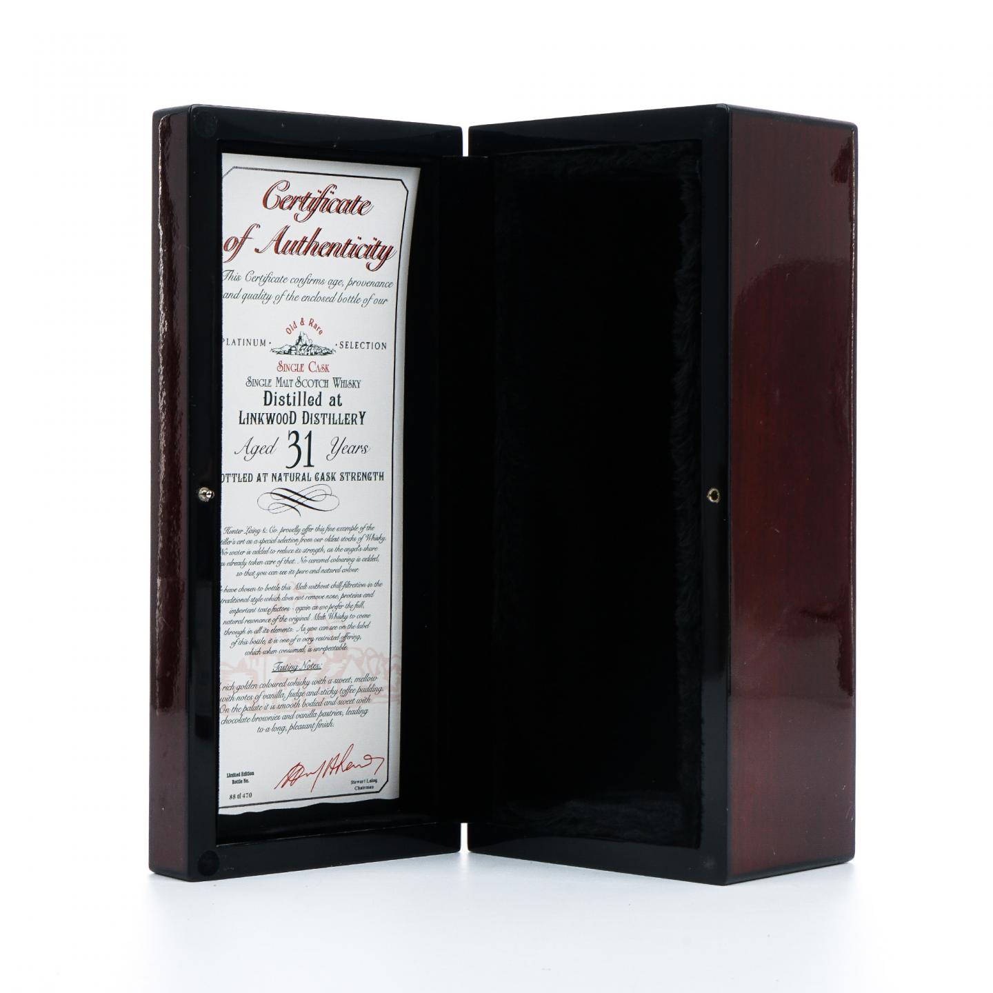 Linkwood 林可伍德 31年 1989-2021 单桶桶强 HL Old & Rare