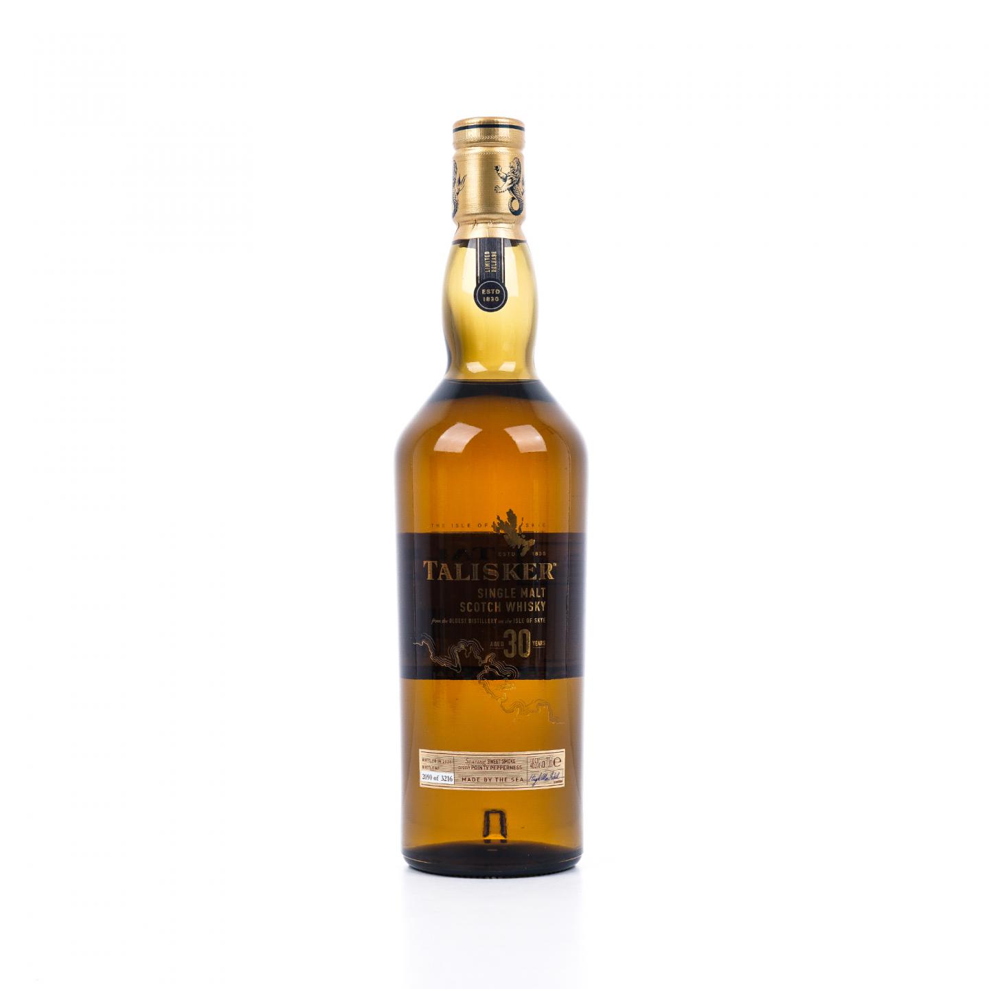 Talisker 泰斯卡 30年 2021