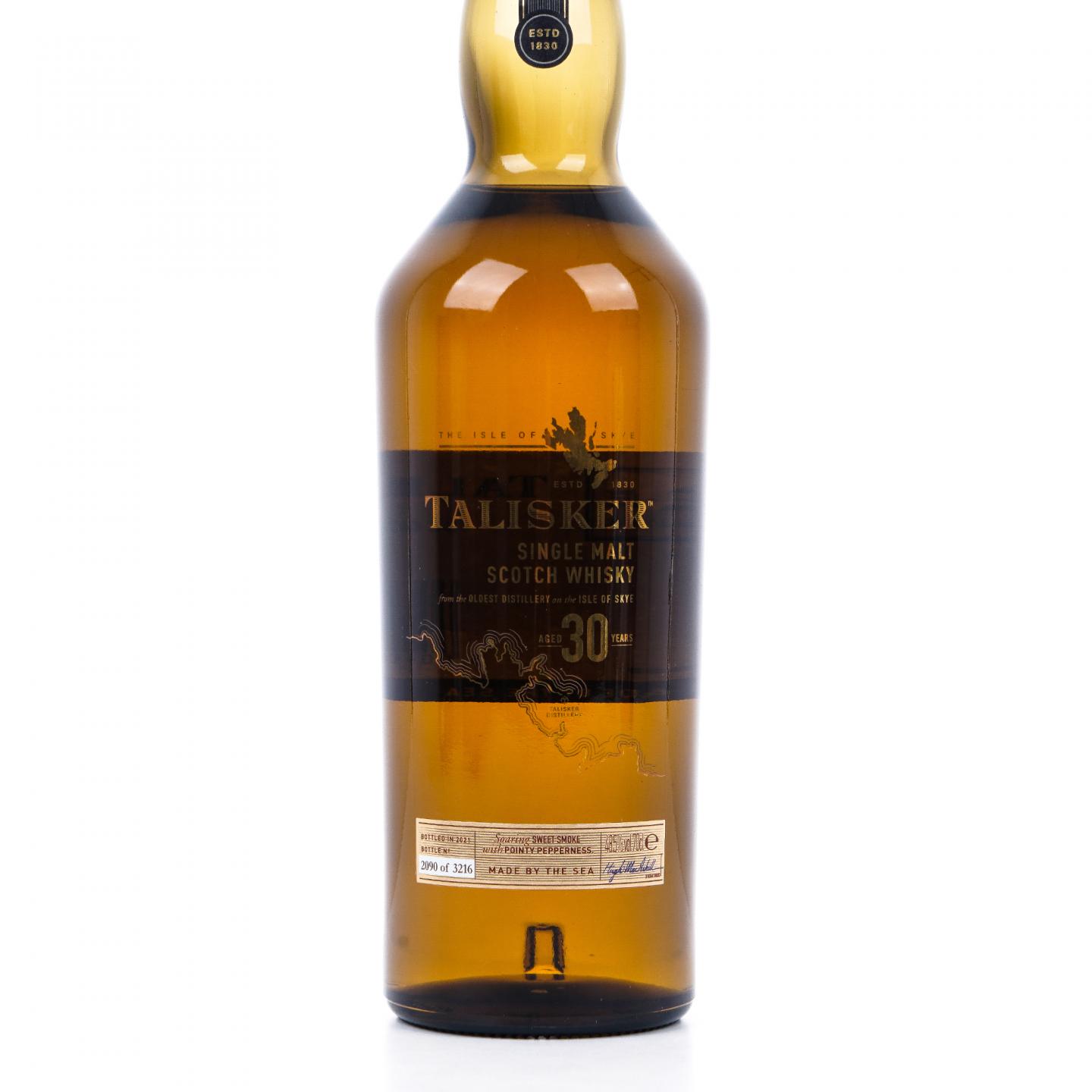 Talisker 泰斯卡 30年 2021