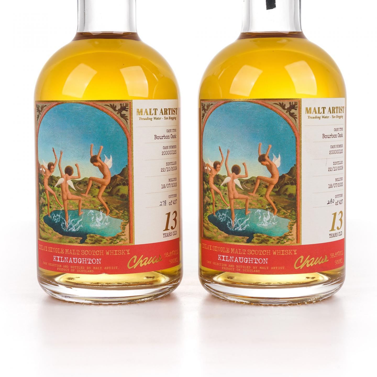 Kilnaughton（阿贝） 13年 2009-2023 波本桶#200000123 2瓶组*500ml