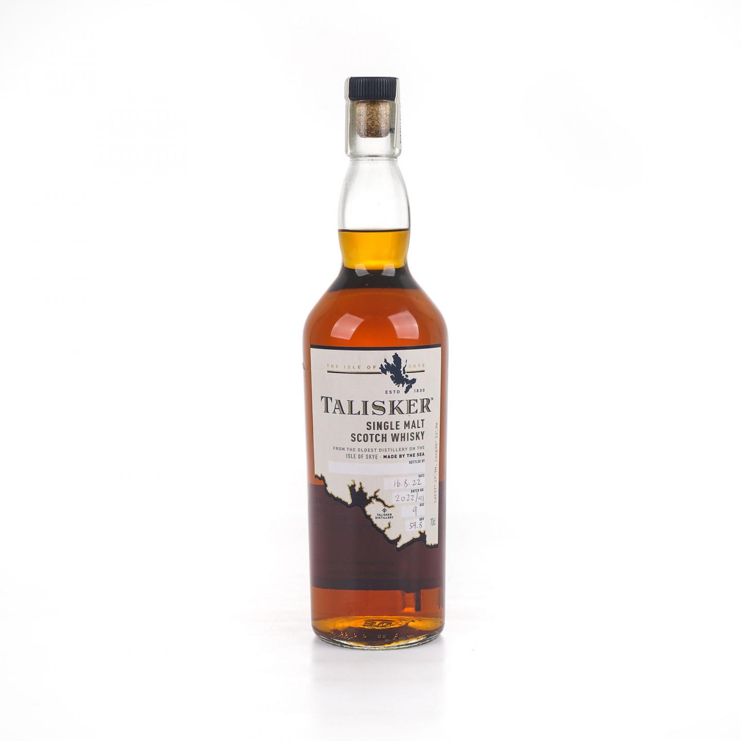 Talisker 泰斯卡 9年 2022 Hand Filled