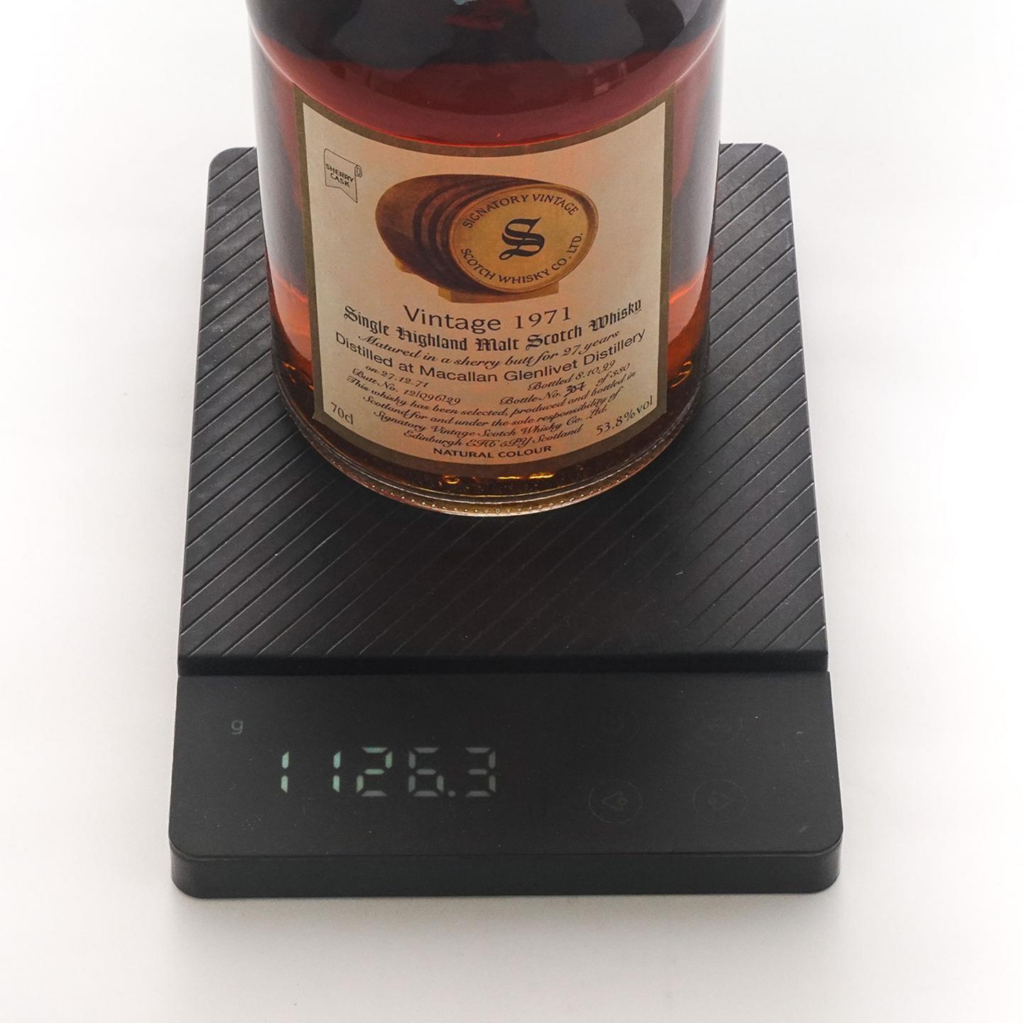 Macallan 麦卡伦 27年 1971-1999 雪莉桶 SV