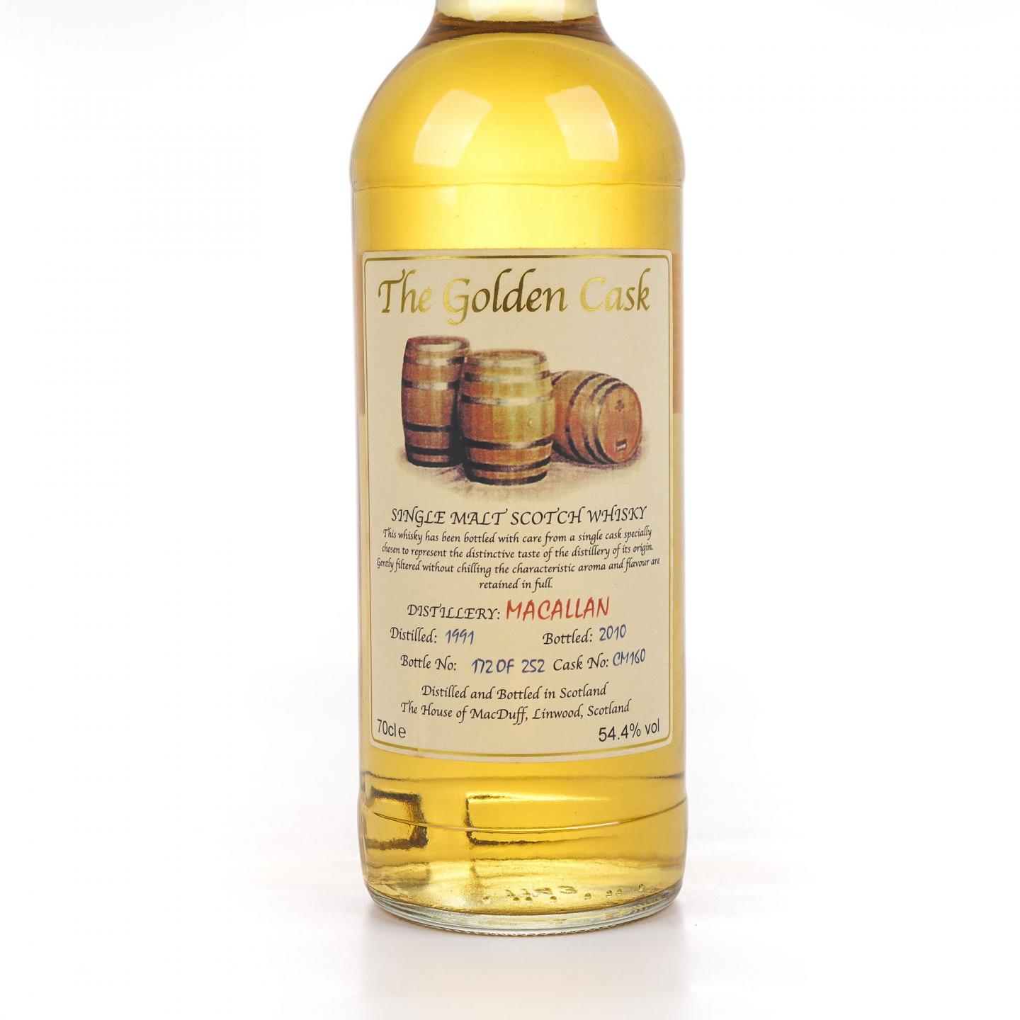 Macallan 麦卡伦 1991-2010 单桶#CM160 HMcD