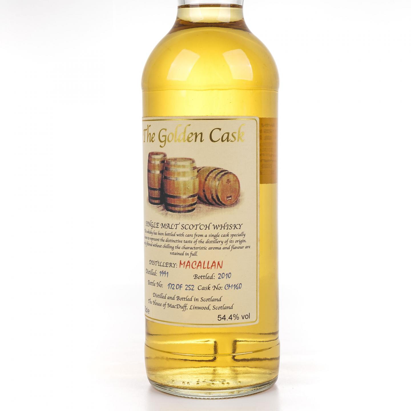 Macallan 麦卡伦 1991-2010 单桶#CM160 HMcD