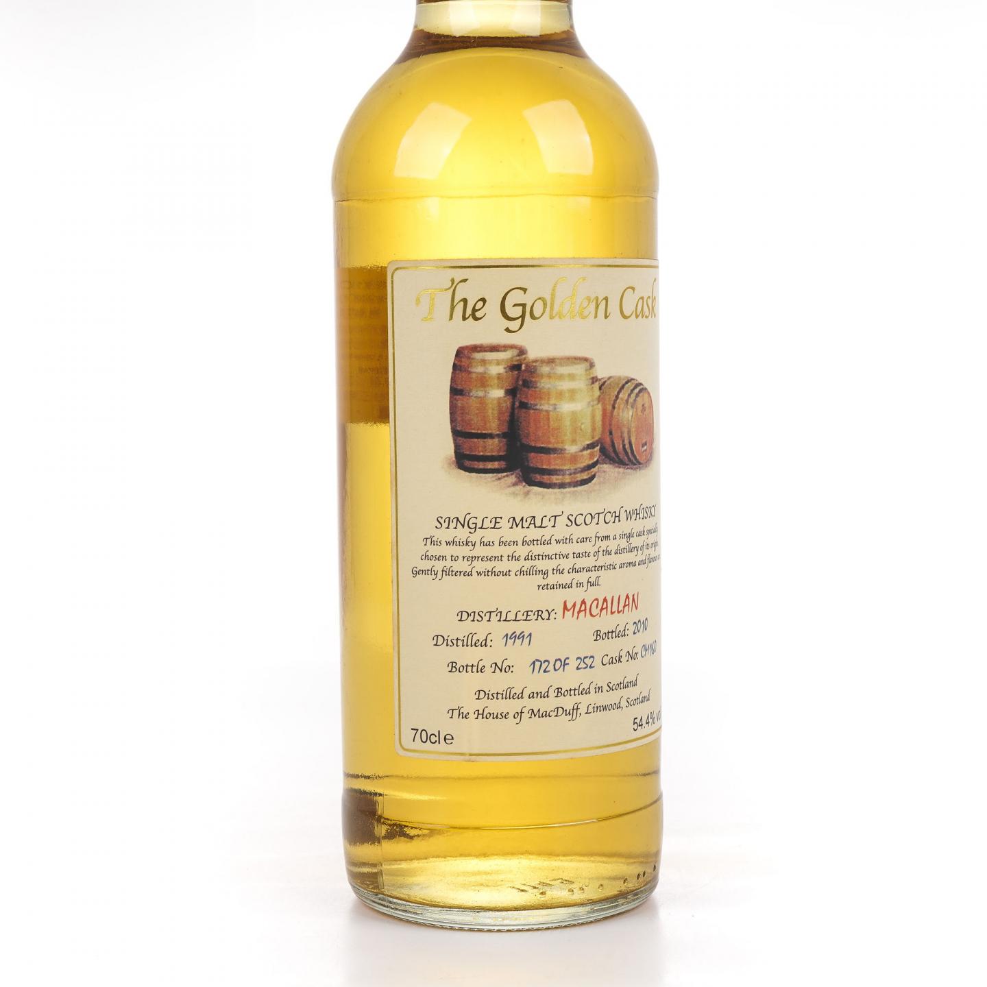 Macallan 麦卡伦 1991-2010 单桶#CM160 HMcD