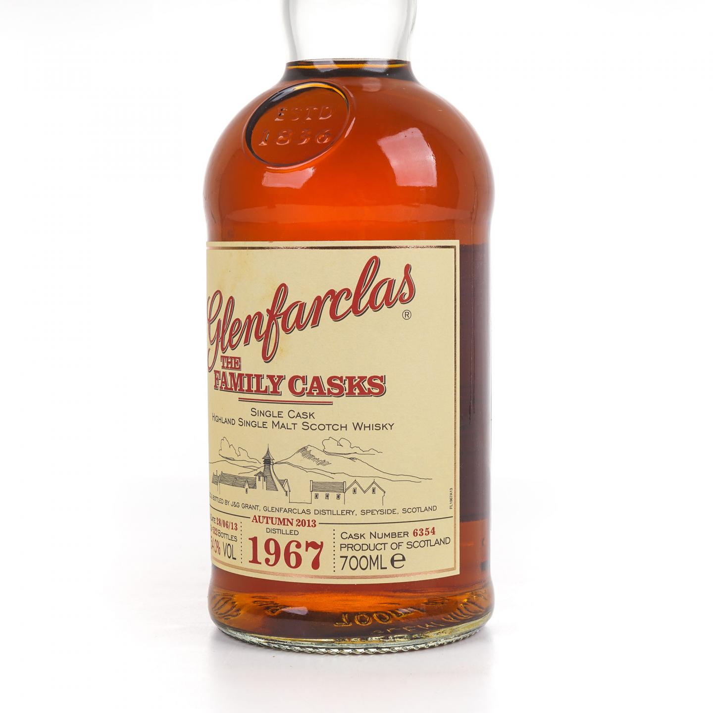 Glenfarclas 格兰花格 1967-2013 家族桶 雪莉单桶#6354