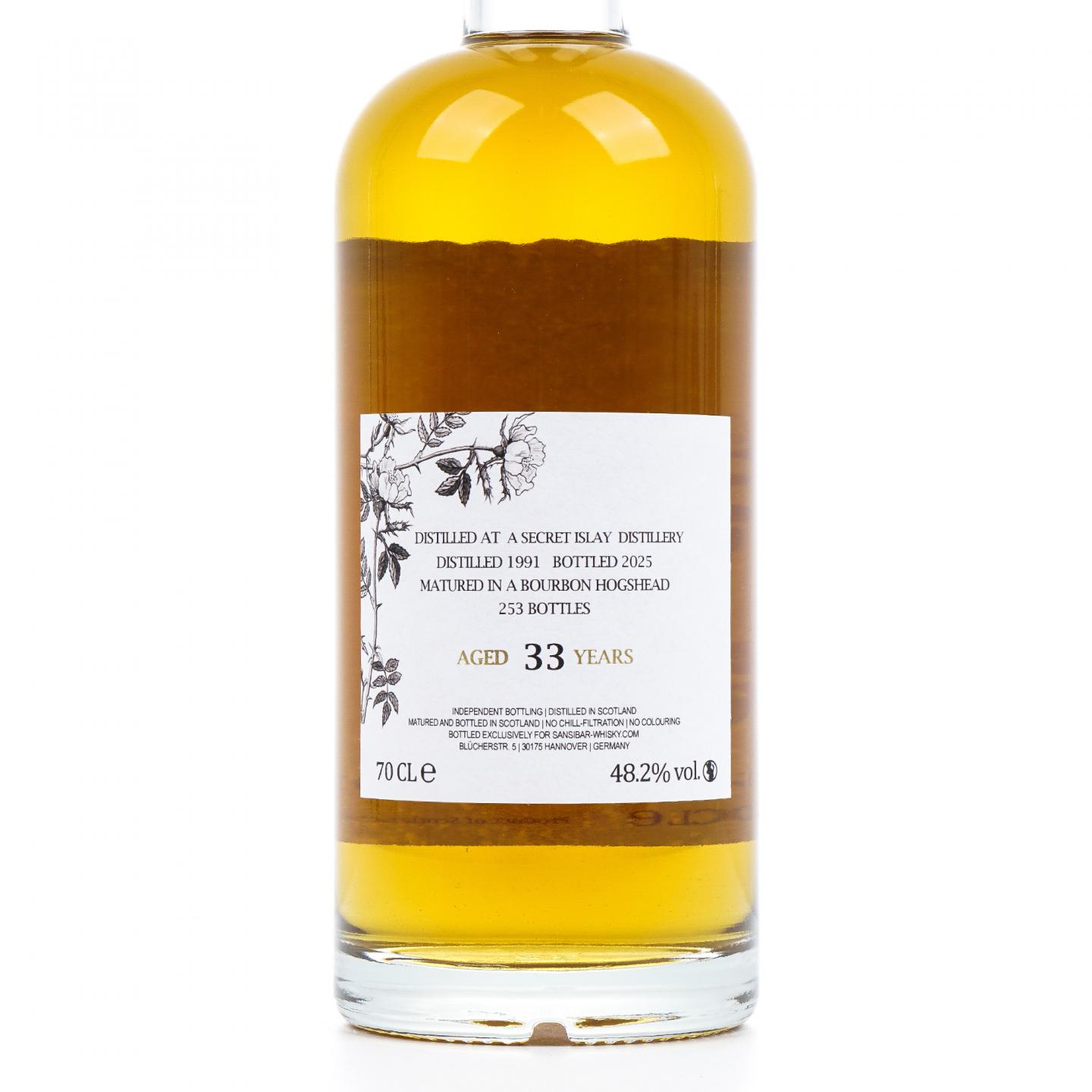 秘密艾雷岛 33年 1991-2025 Sansibar 波本桶