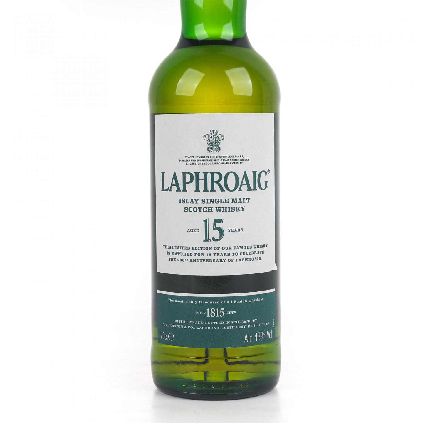 Laphroaig 拉弗格 15年 200周年纪念 700ml