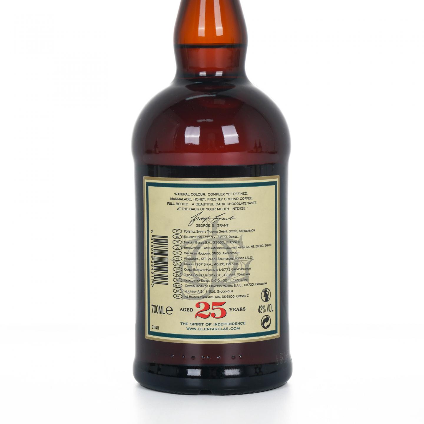 Glenfarclas 格兰花格 25年 700ML 43%Vol.
