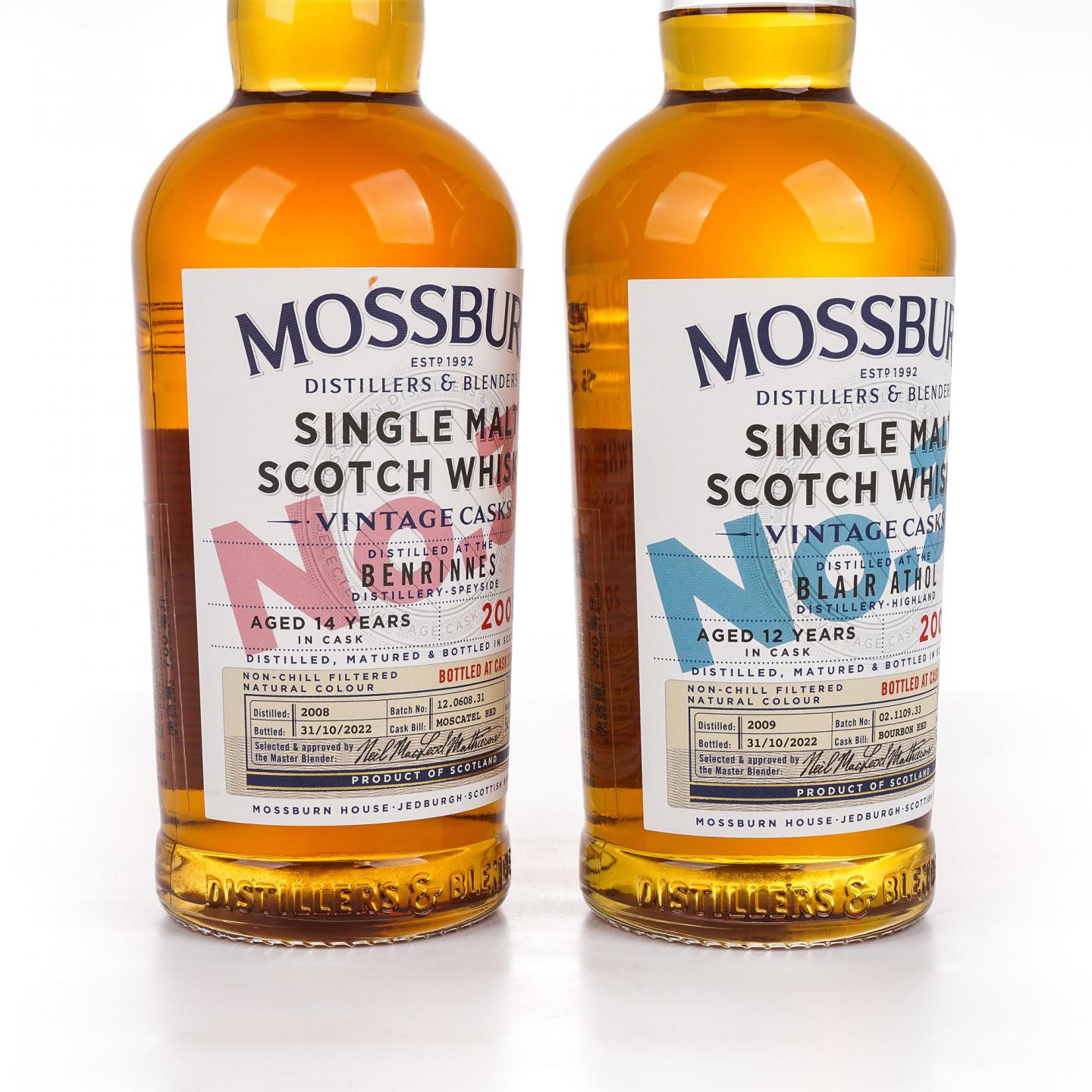 布莱尔阿苏 12年/本利林 14年 MDB 2瓶组