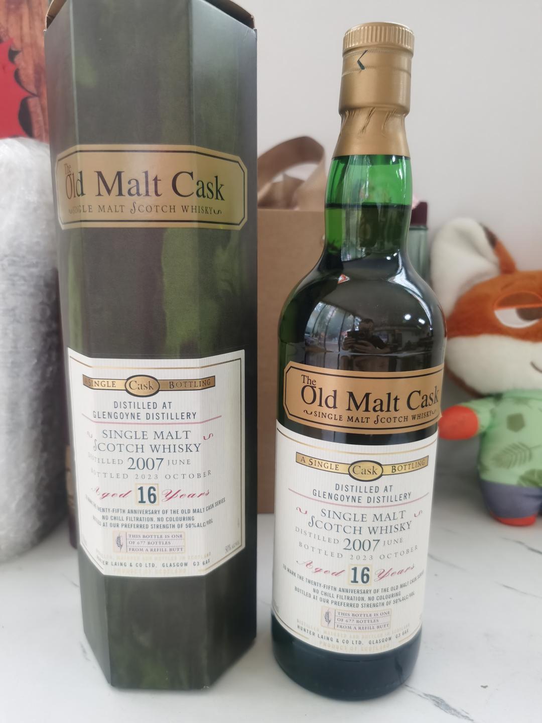 格兰哥尼16年单桶 2007-2023 亨特•梁老麦桶