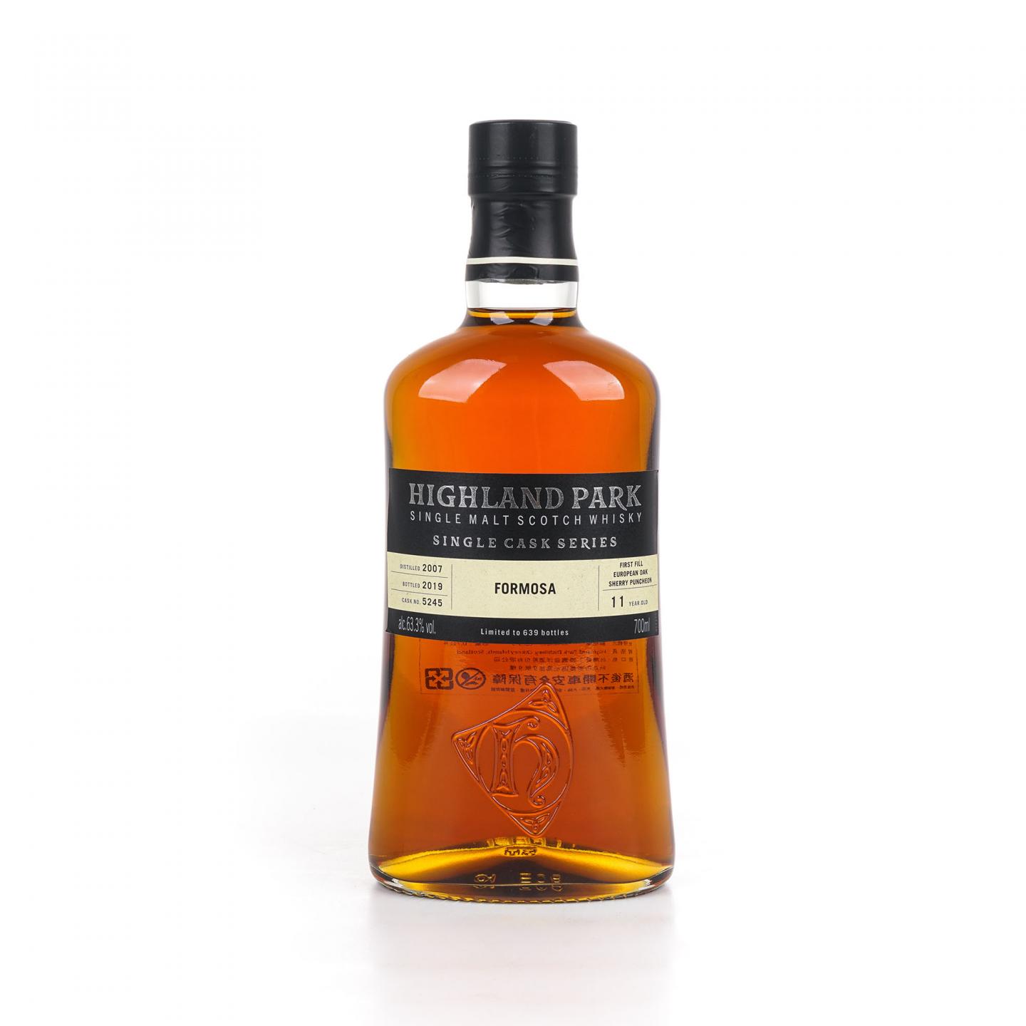 Highland Park 高原骑士 11年 2007-2019 单桶#5245 Formosa